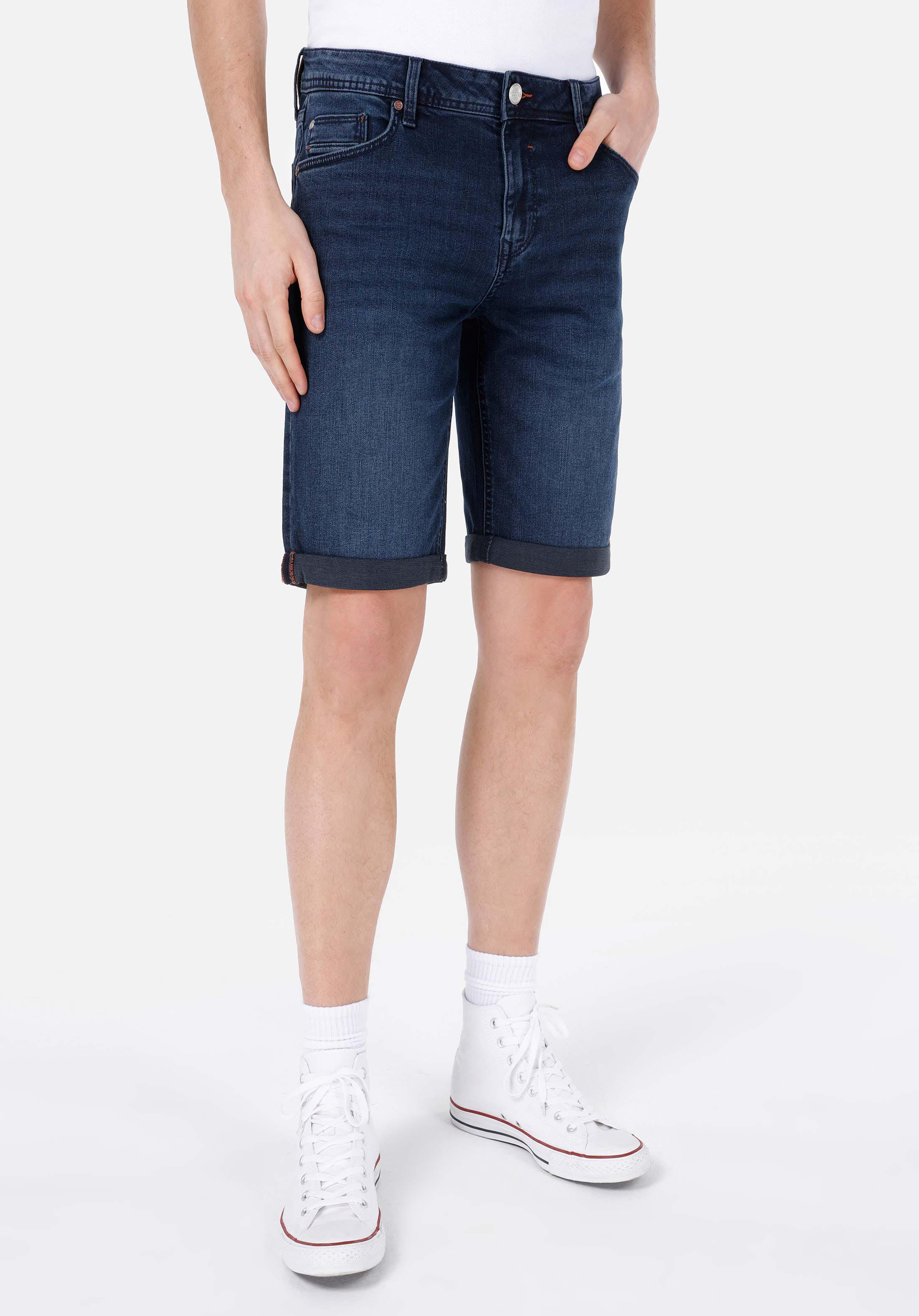 Afișați detalii pentru Short / Pantaloni Scurti De Barbati Denim Straight Fit  Cl1070536