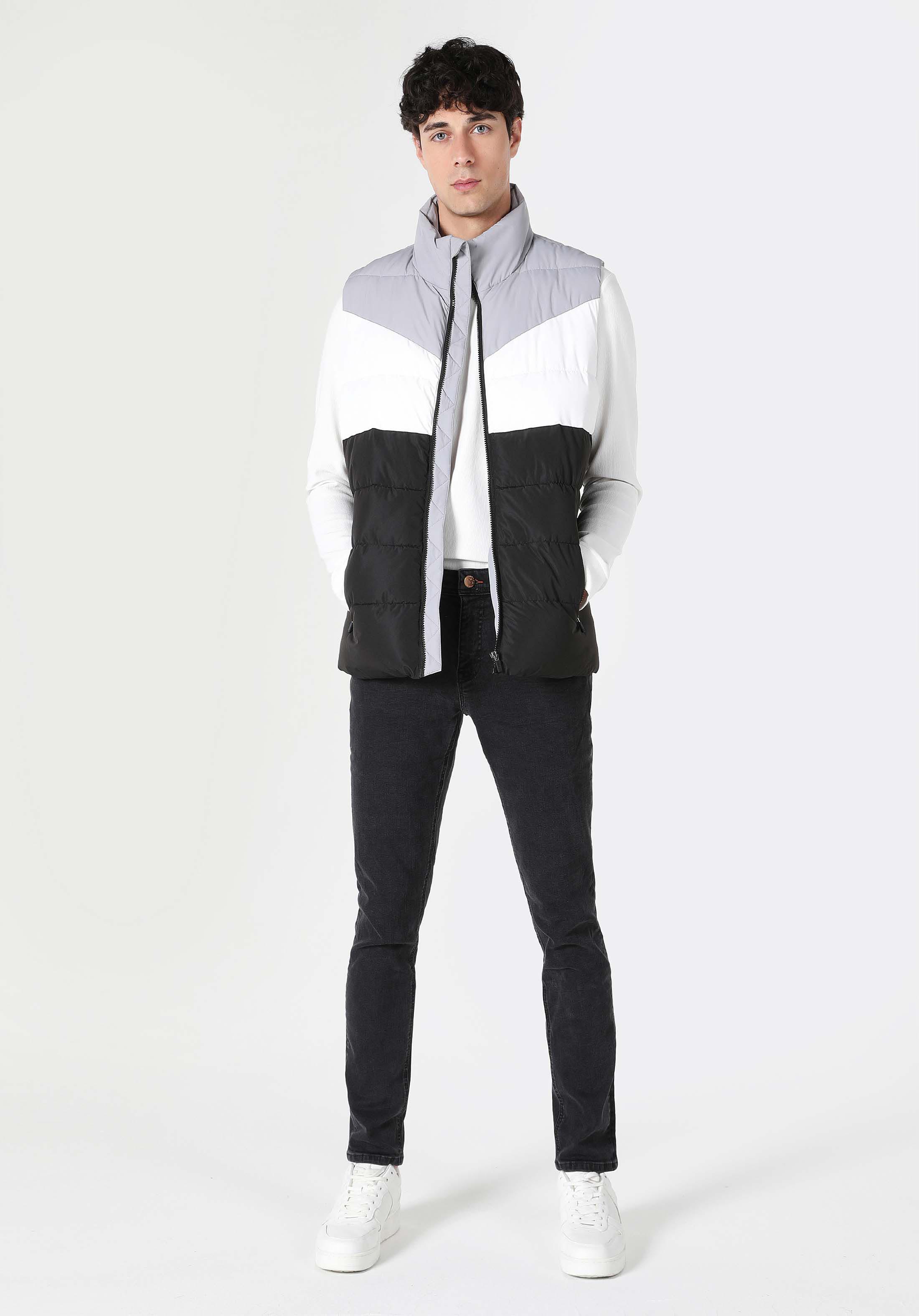 Afișați detalii pentru Vesta De Barbati Multicolor Slim Fit  Cl1061850