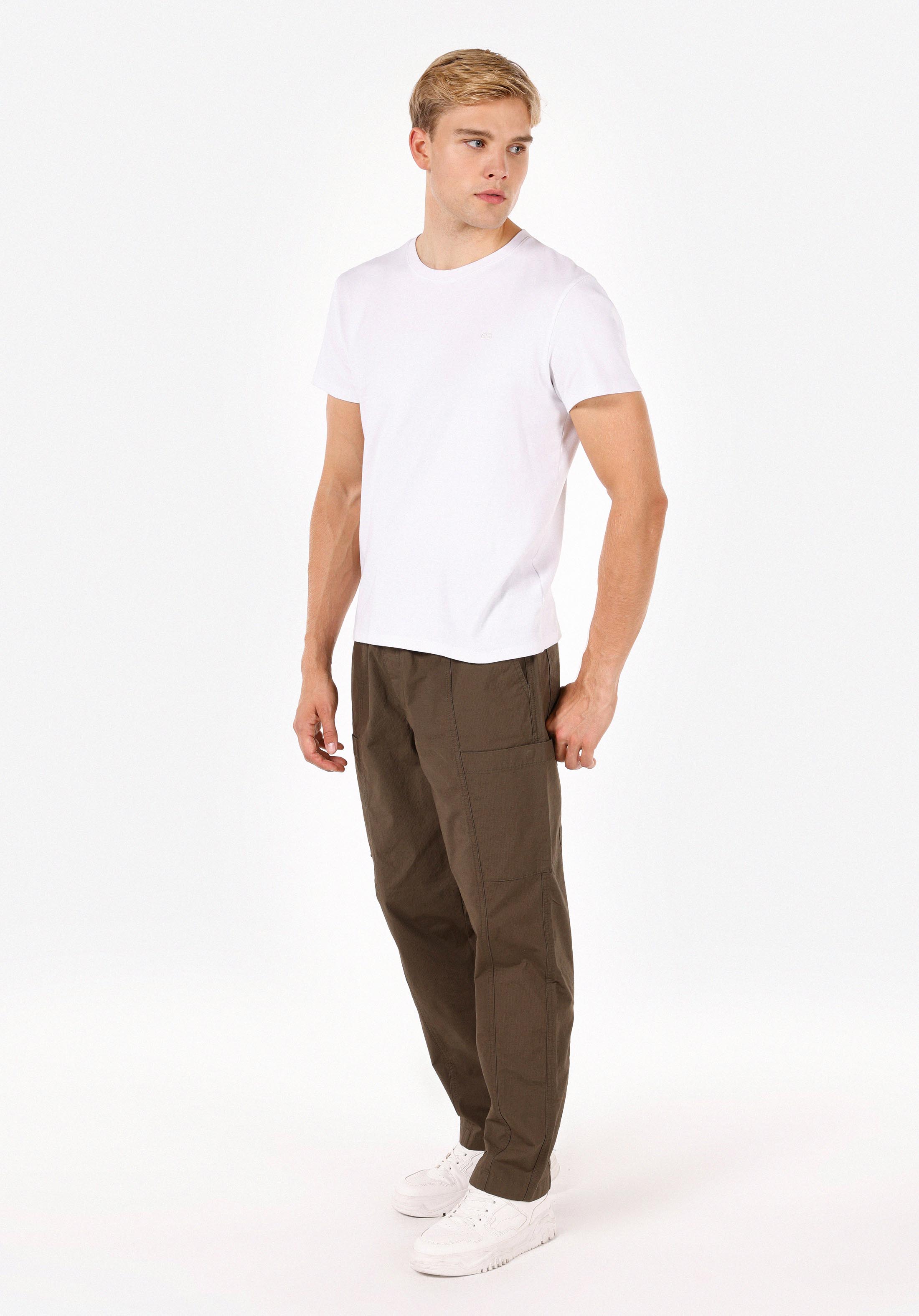 Afișați detalii pentru Pantaloni De Barbati Kaki Relaxed Fit  Cl1071446
