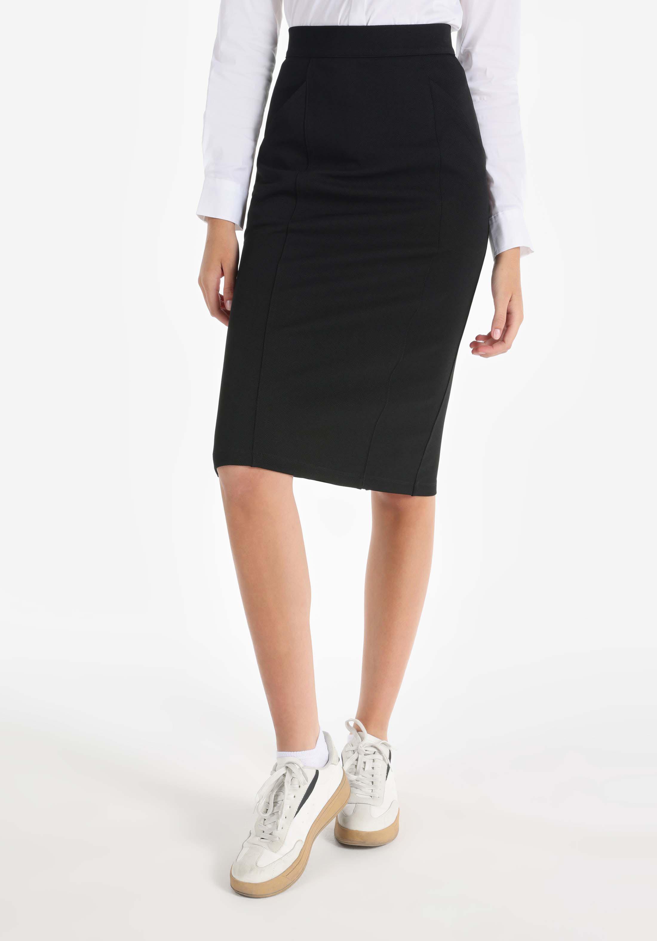 Afișați detalii pentru Fusta Neagră Pentru Femei Slim Fit