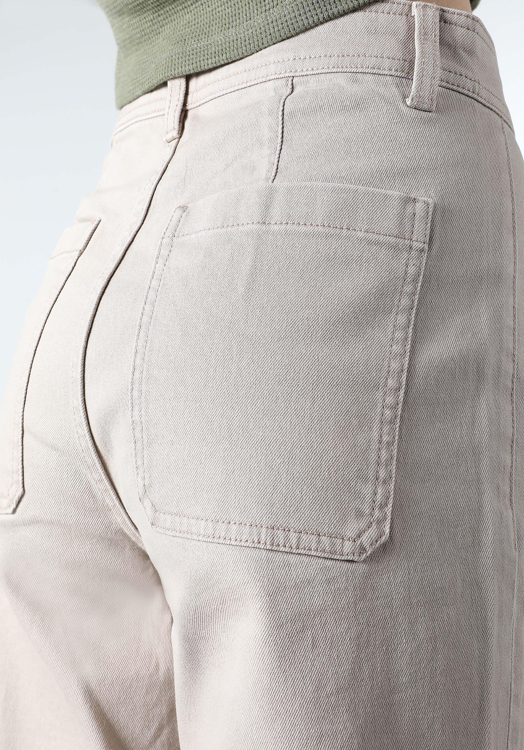 Afișați detalii pentru Pantaloni De Dama Bej   Cl1062120