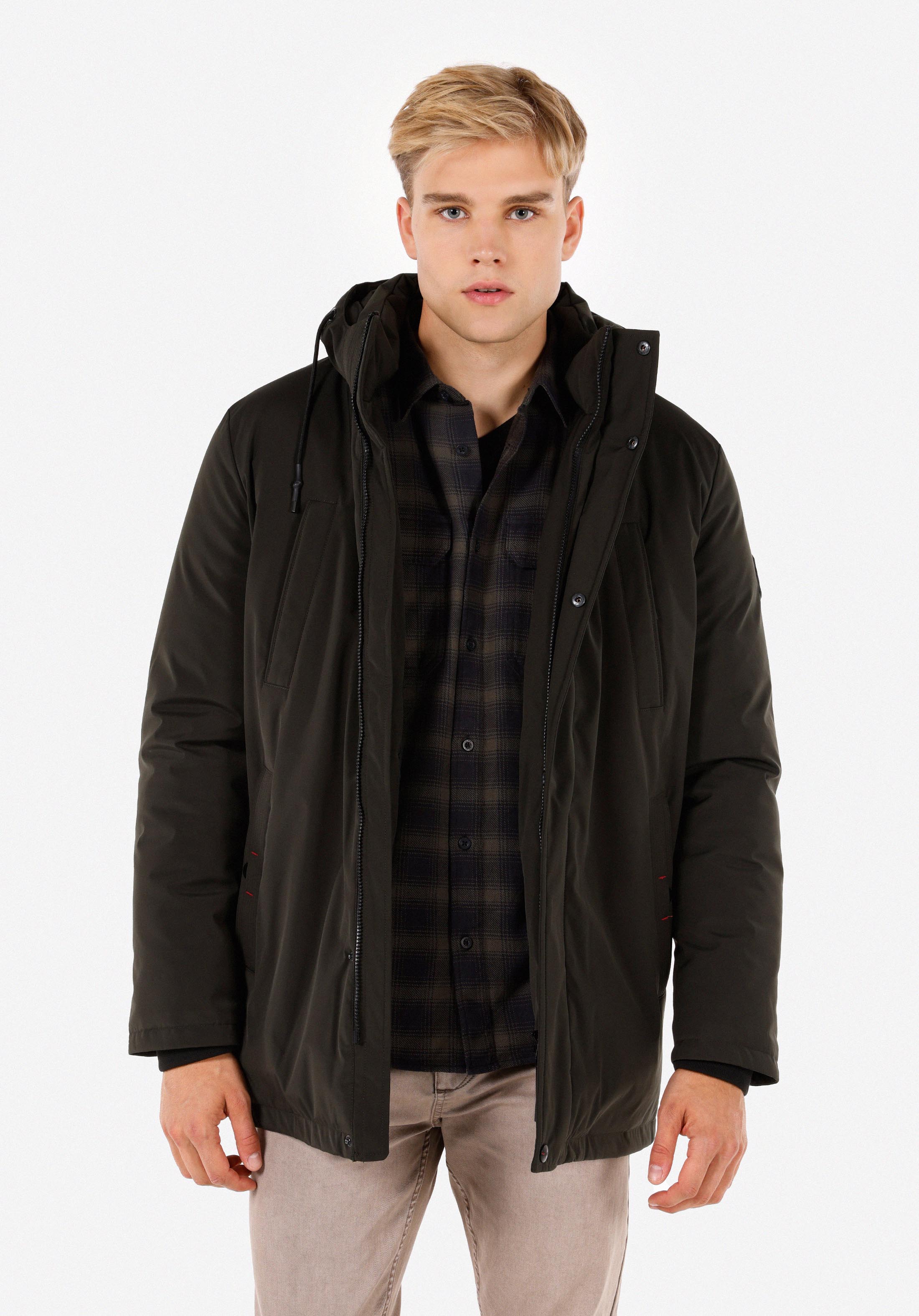 Afișați detalii pentru Jacheta De Barbati Kaki Regular Fit  Cl1071215