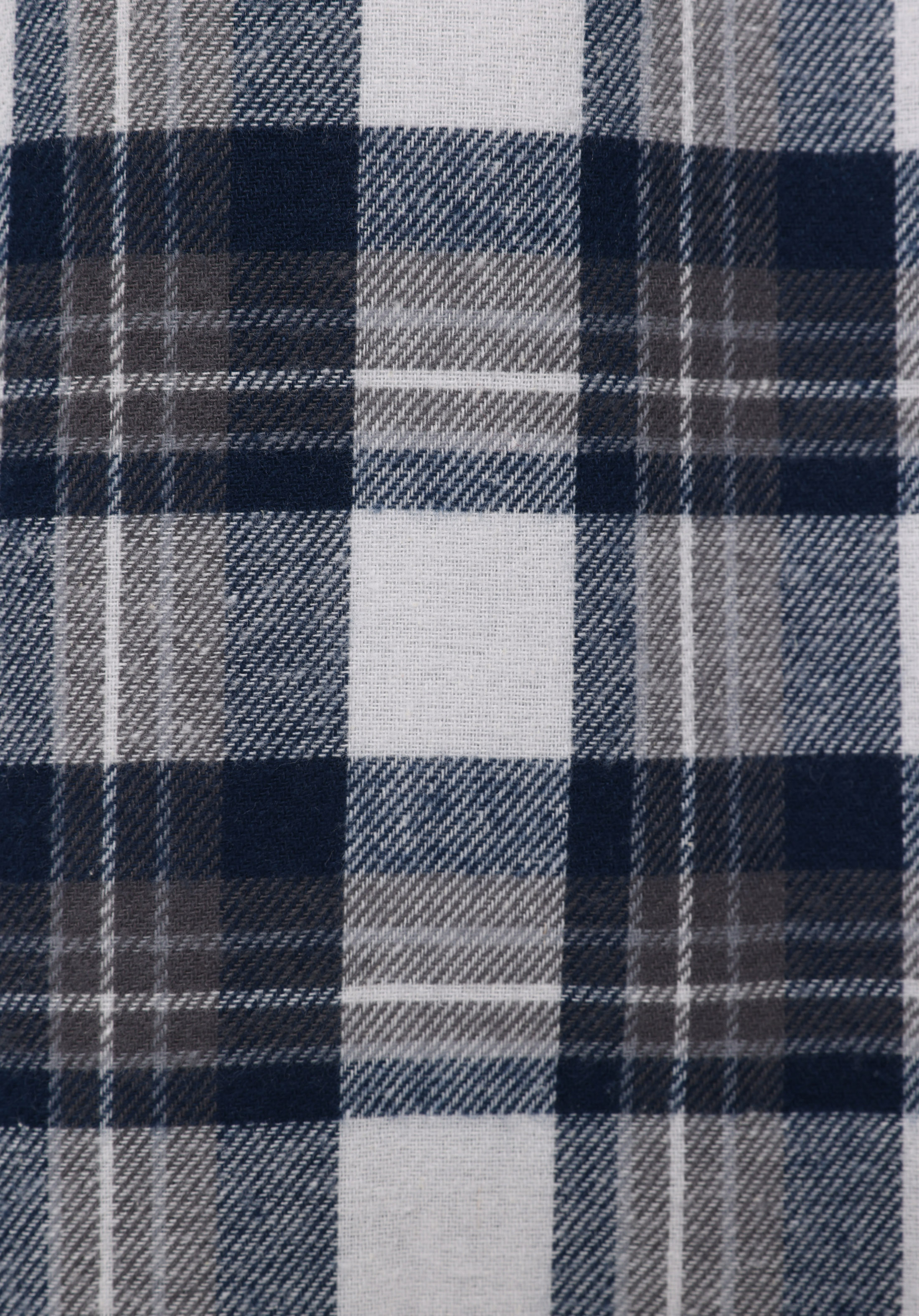 Afișați detalii pentru Cămașă Regular Fit Gât În Carouri Cămașă Albastră Cu Mânecă Lungă Pentru Femei