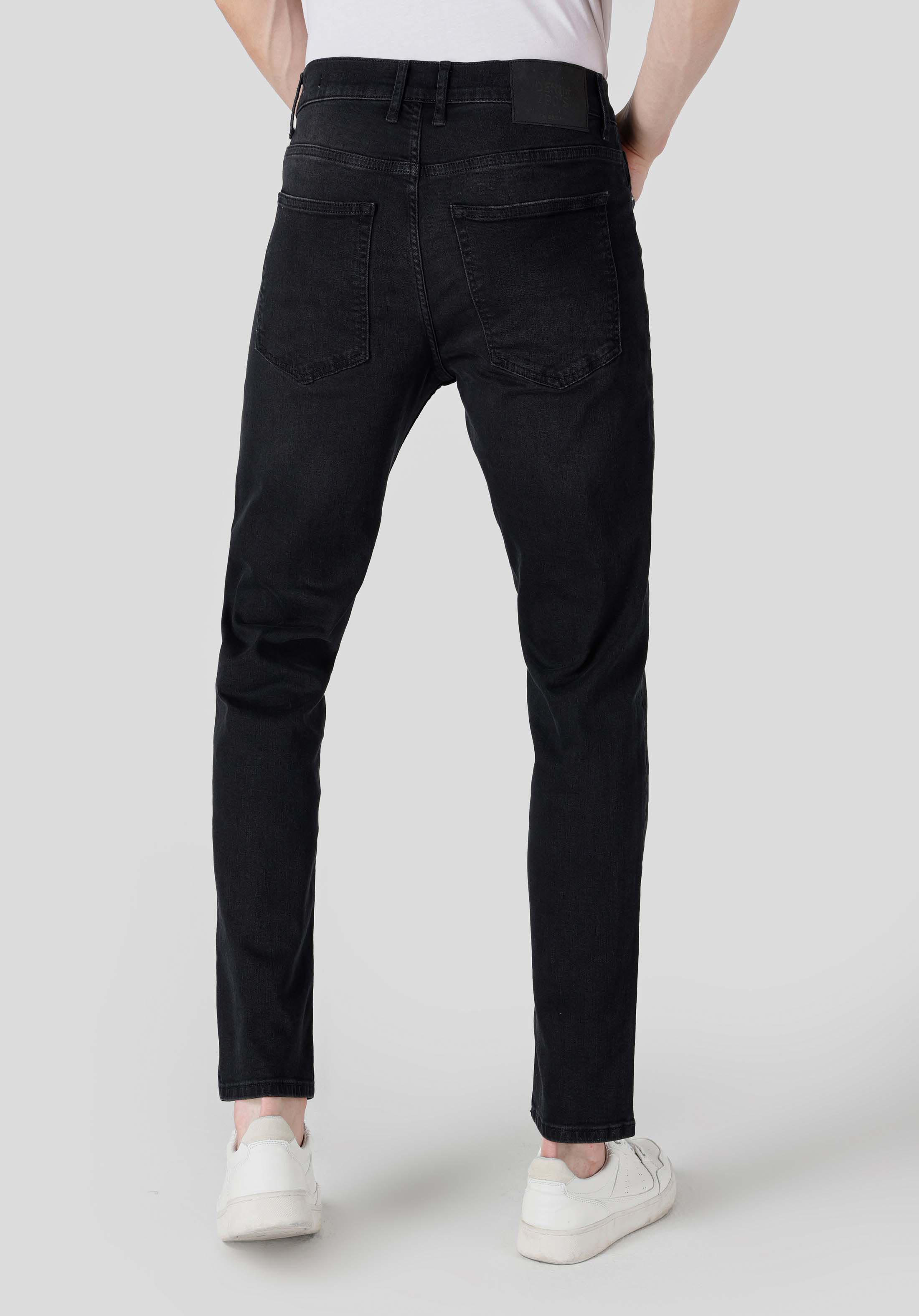 Afișați detalii pentru Pantaloni De Barbati Negru Loose Straight Fit  Cl1065400