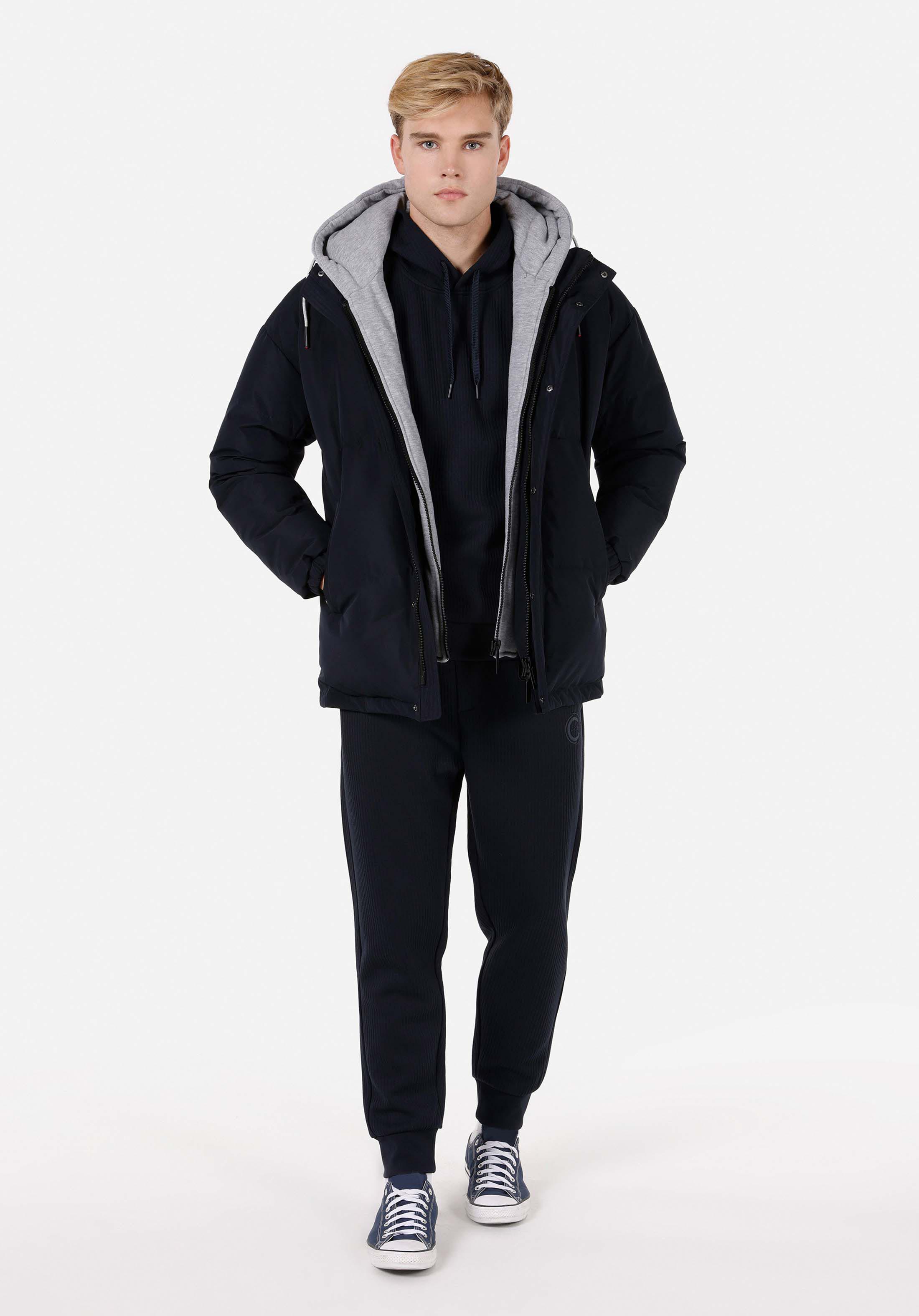 Afișați detalii pentru Palton Bleumarin Pentru Bărbați Regular Fit