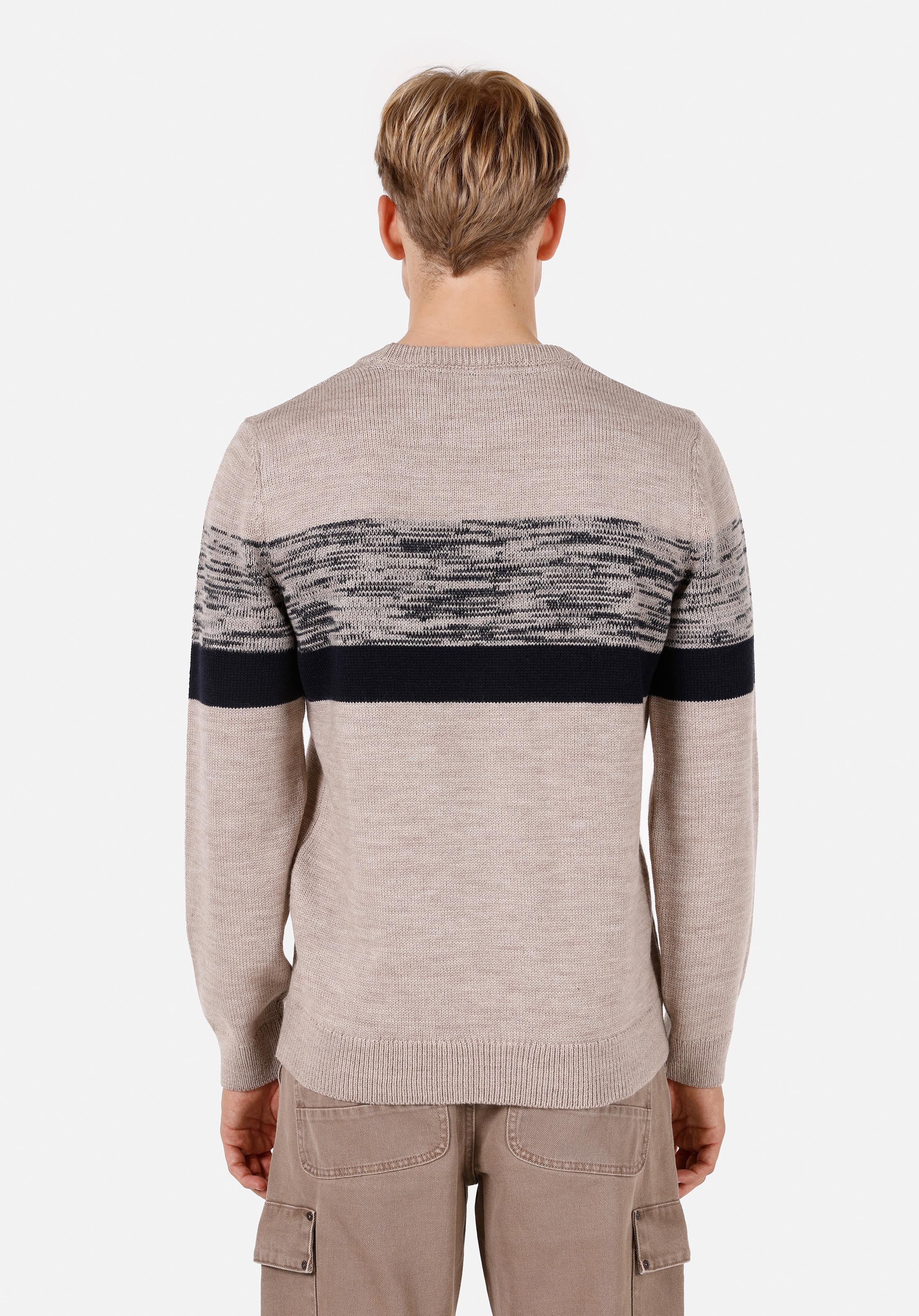 Afișați detalii pentru Pulover De Barbati Bej Regular Fit  Cl1071564