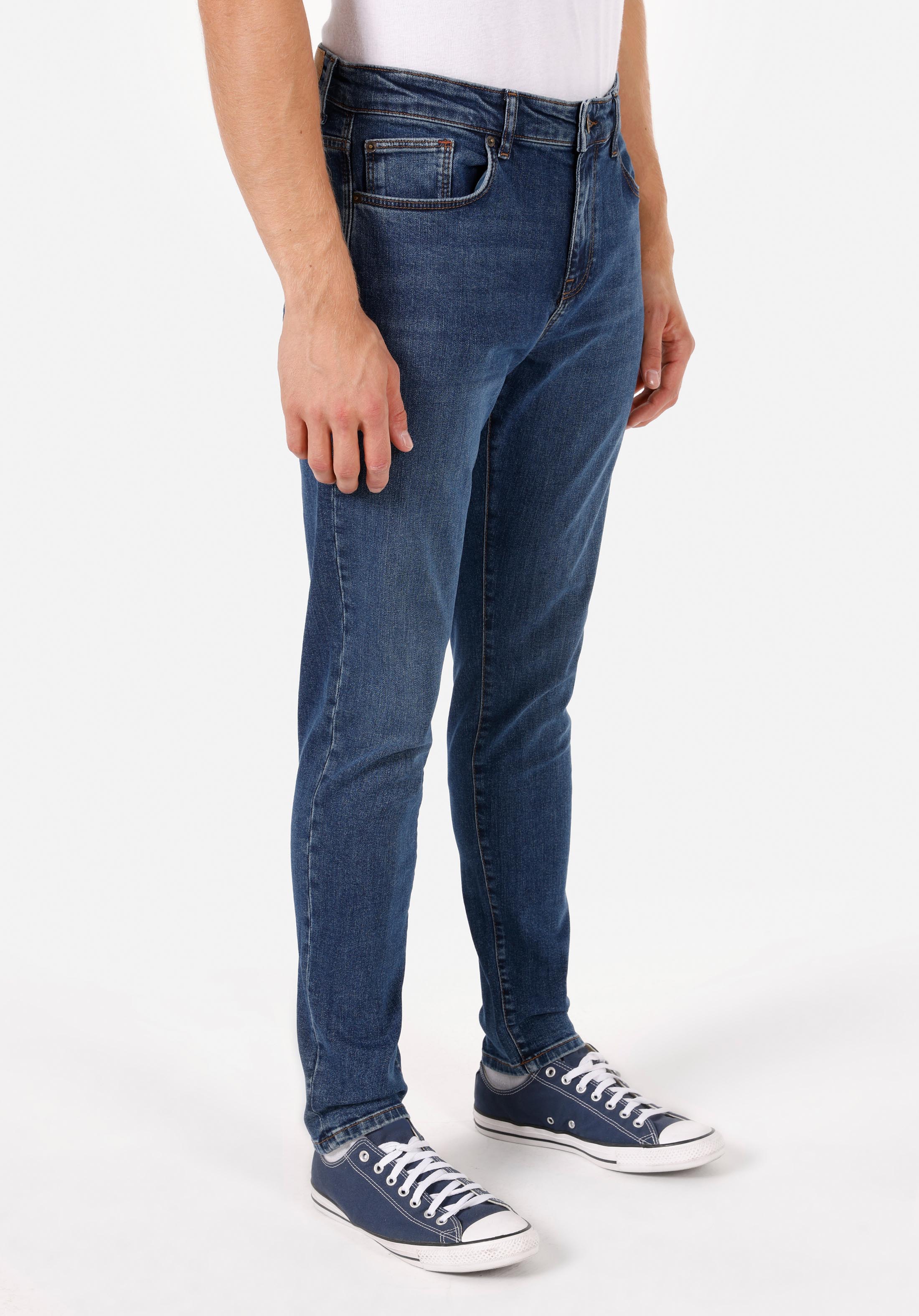 Afișați detalii pentru Pantaloni De Barbati Denim Slim Fit 041 Danny Cl1071259
