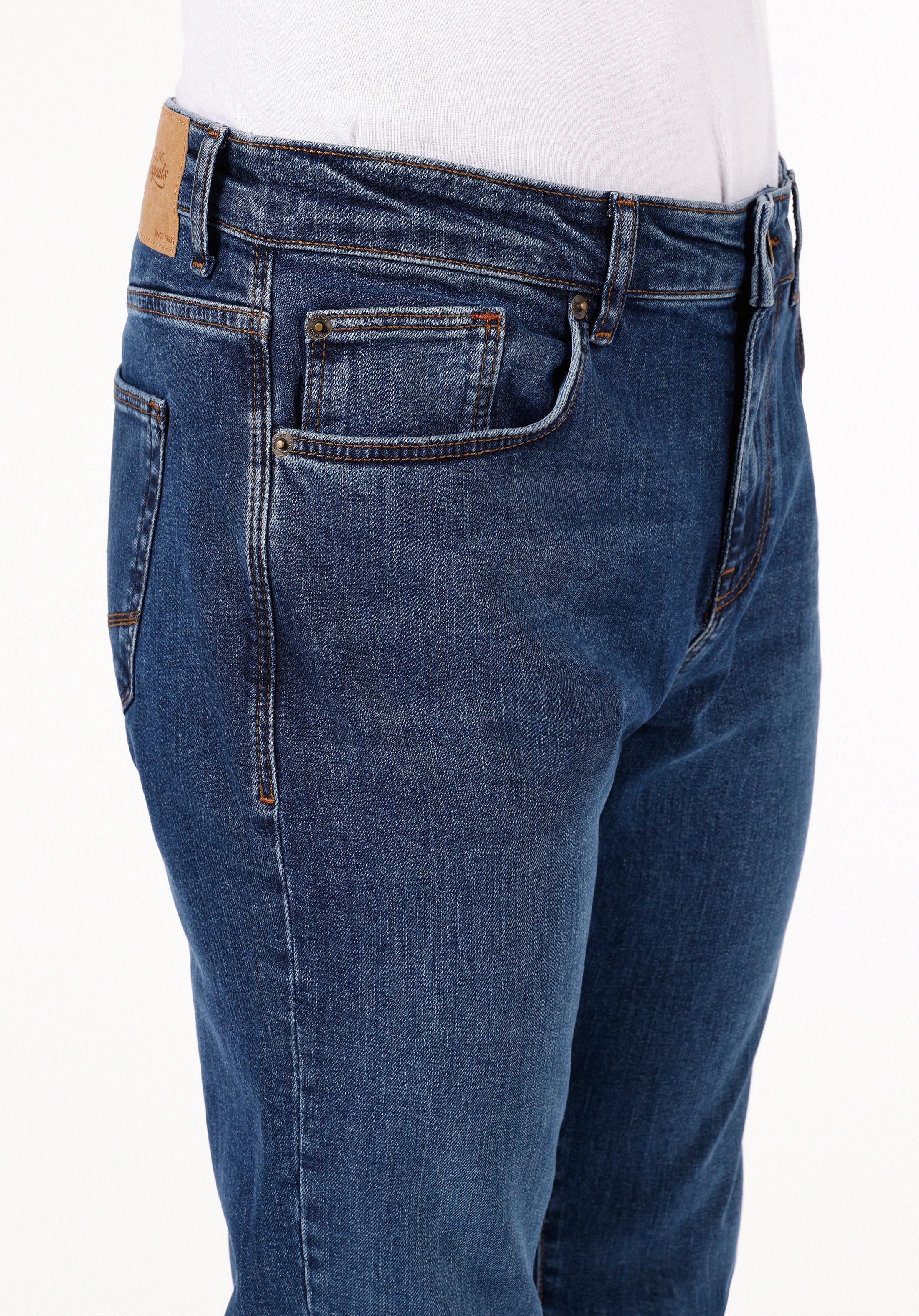 Afișați detalii pentru Pantaloni De Barbati Denim Slim Fit 041 Danny Cl1071259