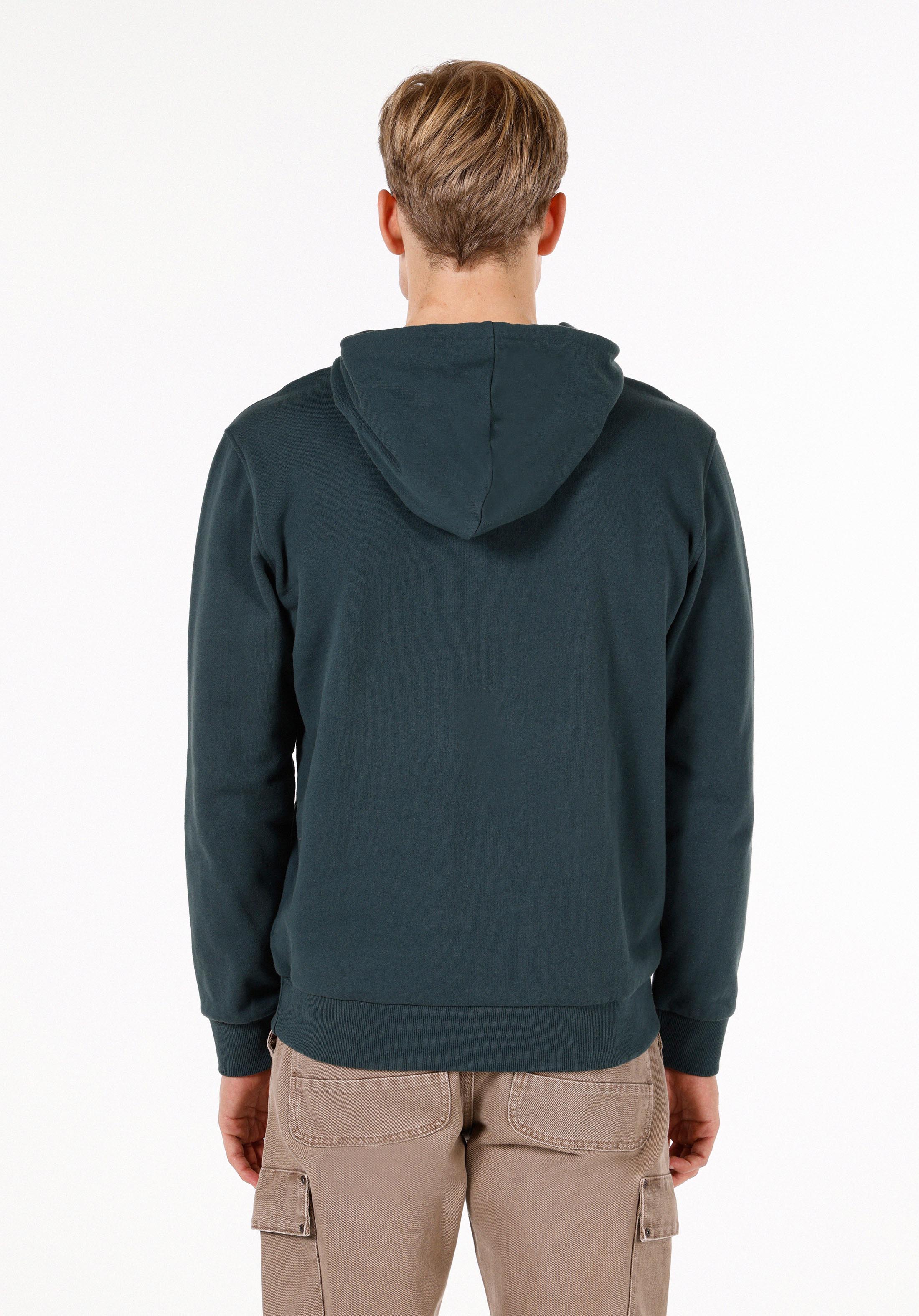 Afișați detalii pentru Hanorac / Bluza De Barbati Verde Regular Fit  Cl1071263