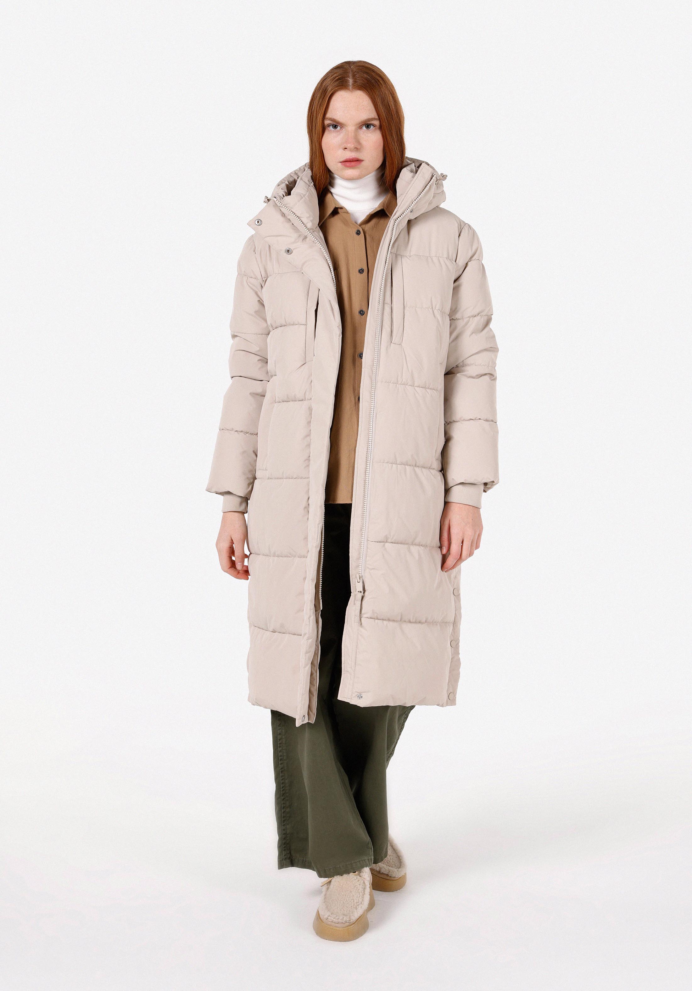 Afișați detalii pentru Palton De Dama Alb Regular Fit  Cl1070990