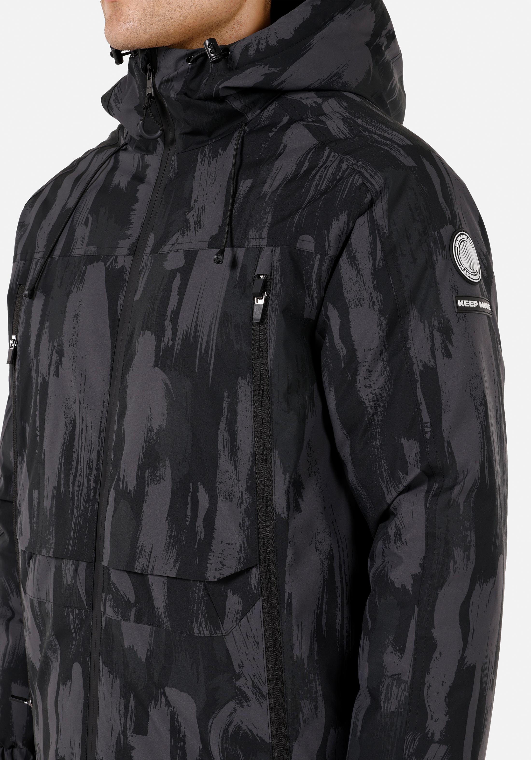 Afișați detalii pentru Jacheta De Barbati Negru Regular Fit  Cl1070993