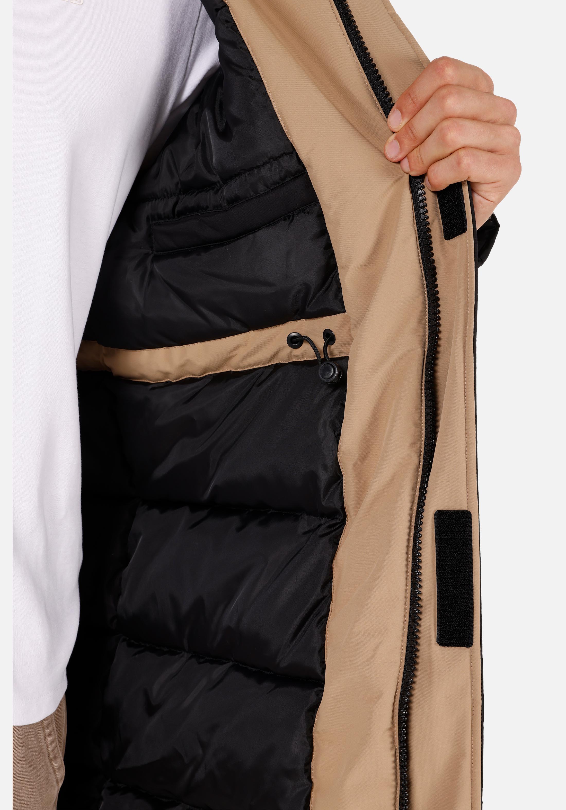 Afișați detalii pentru Palton Negru Pentru Bărbați Regular Fit