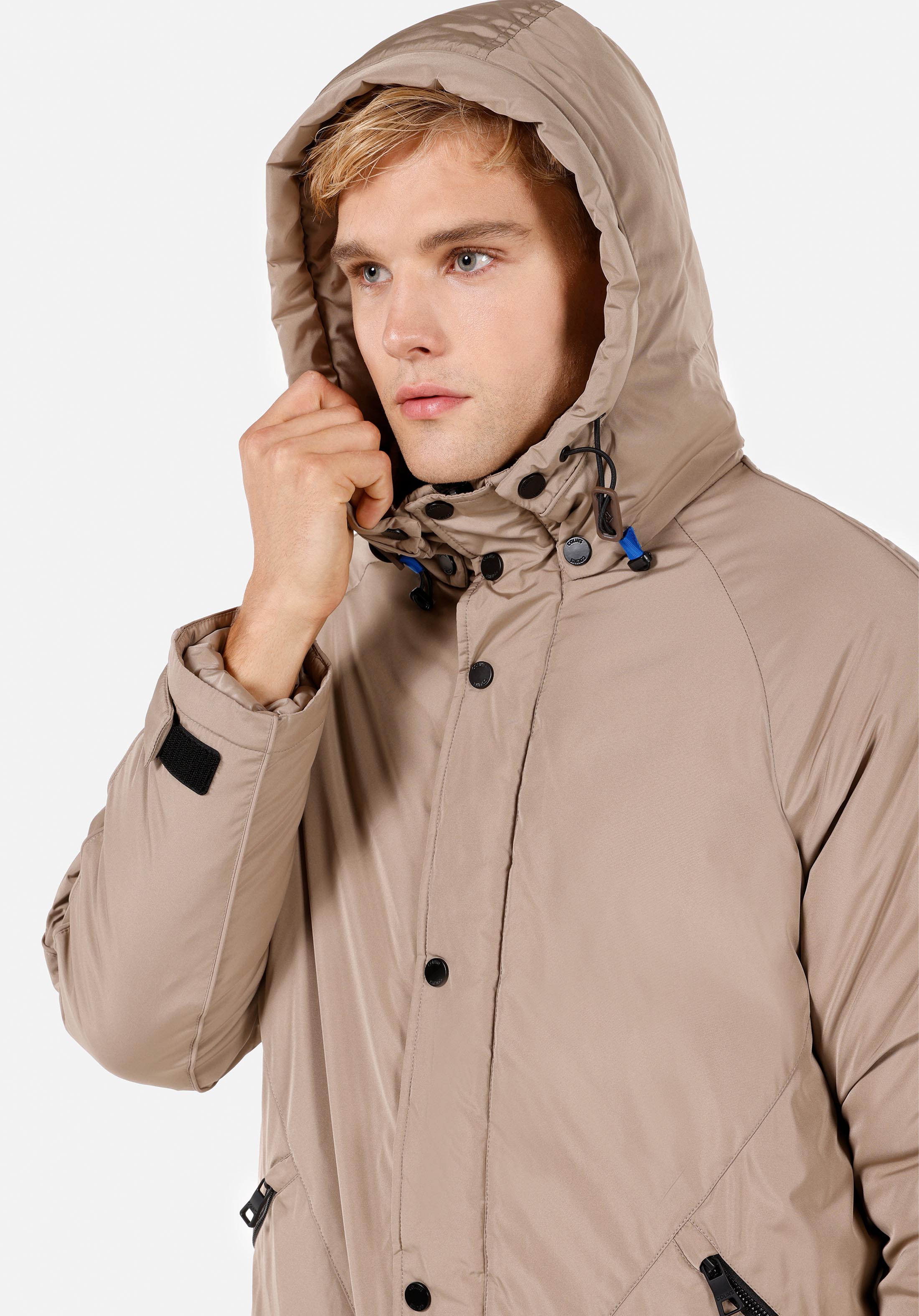 Afișați detalii pentru Palton Bej Pentru Bărbați Regular Fit