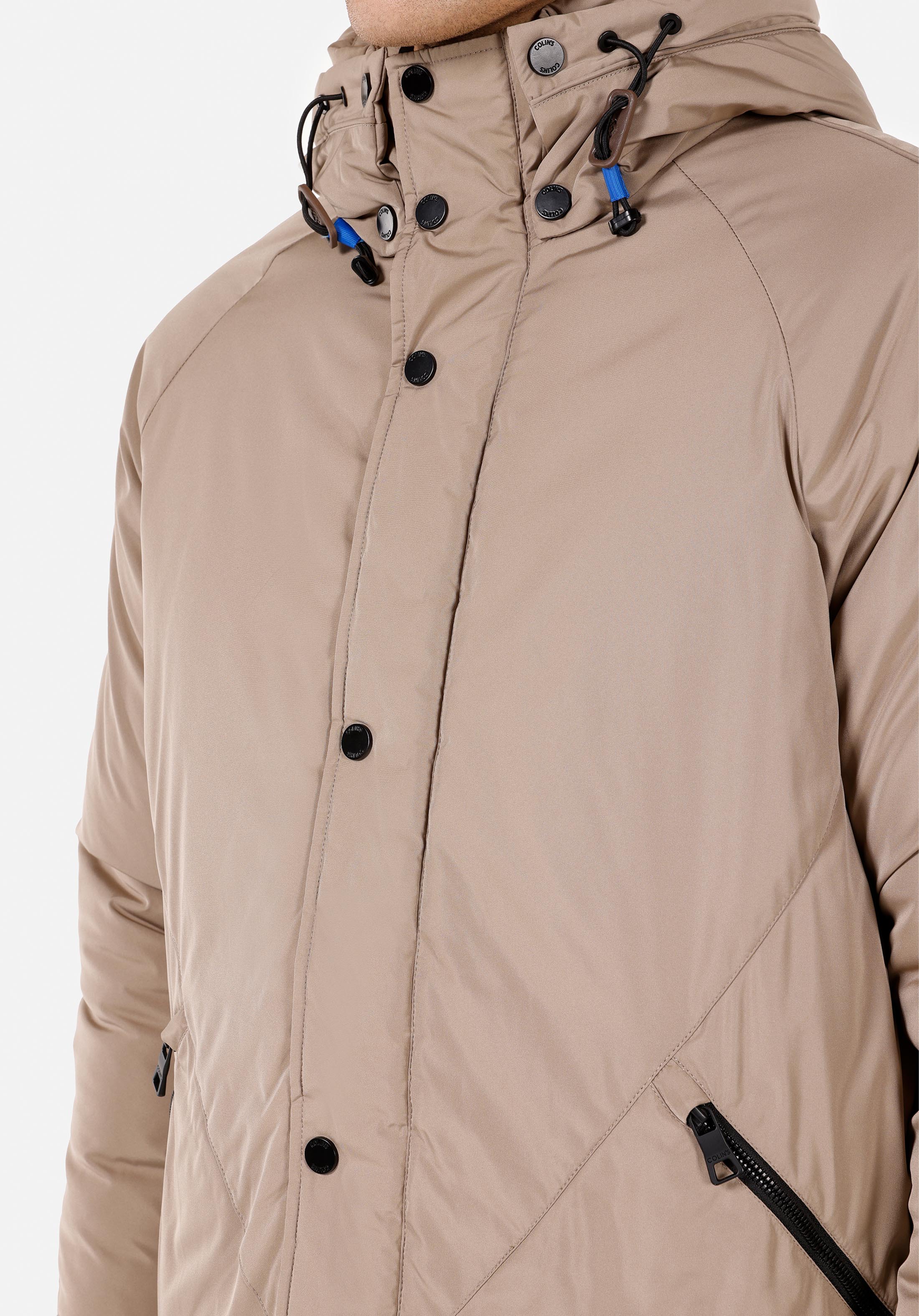 Afișați detalii pentru Palton Bej Pentru Bărbați Regular Fit