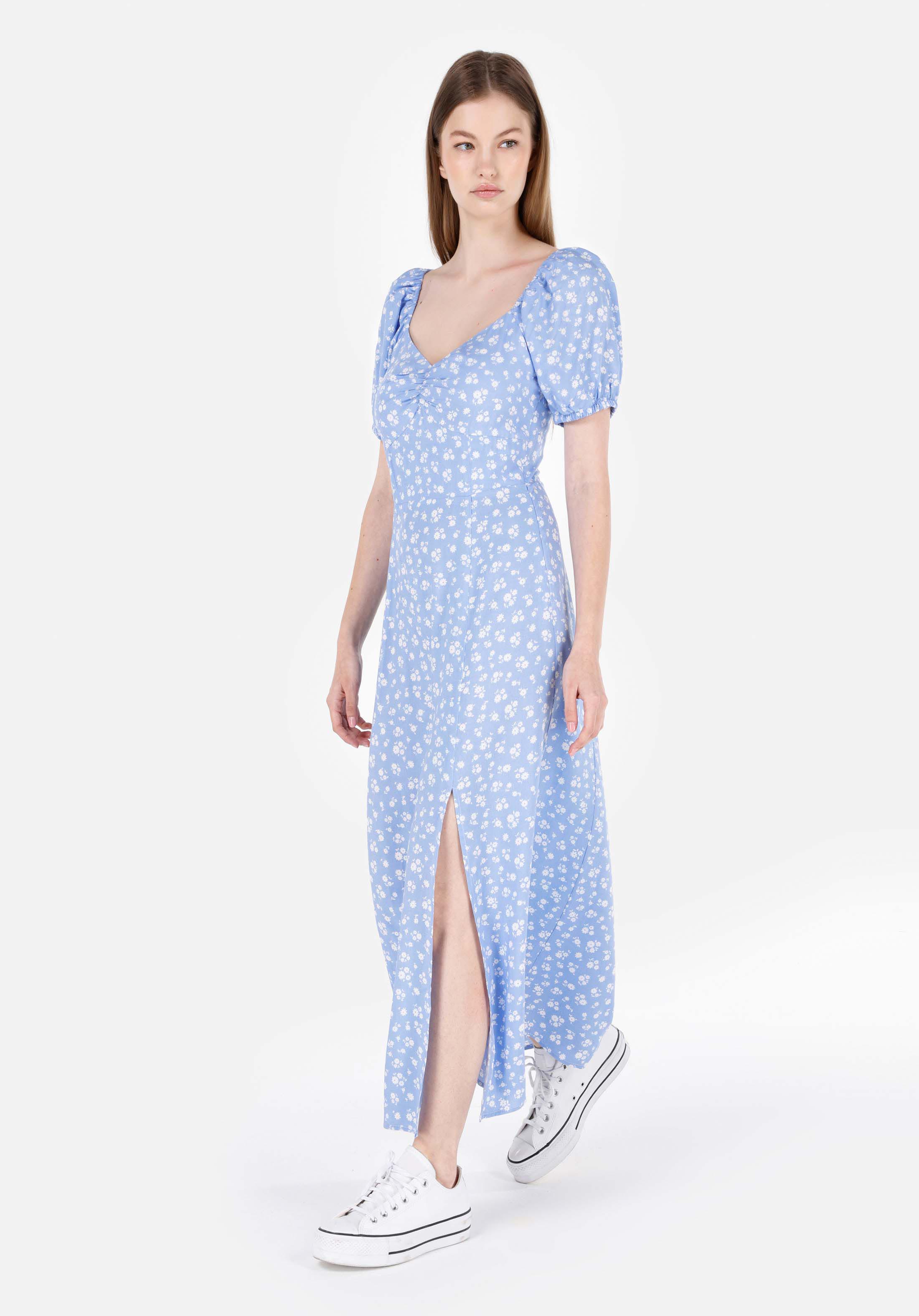 Afișați detalii pentru Rochie De Dama Albastru Regular Fit  Cl1069195