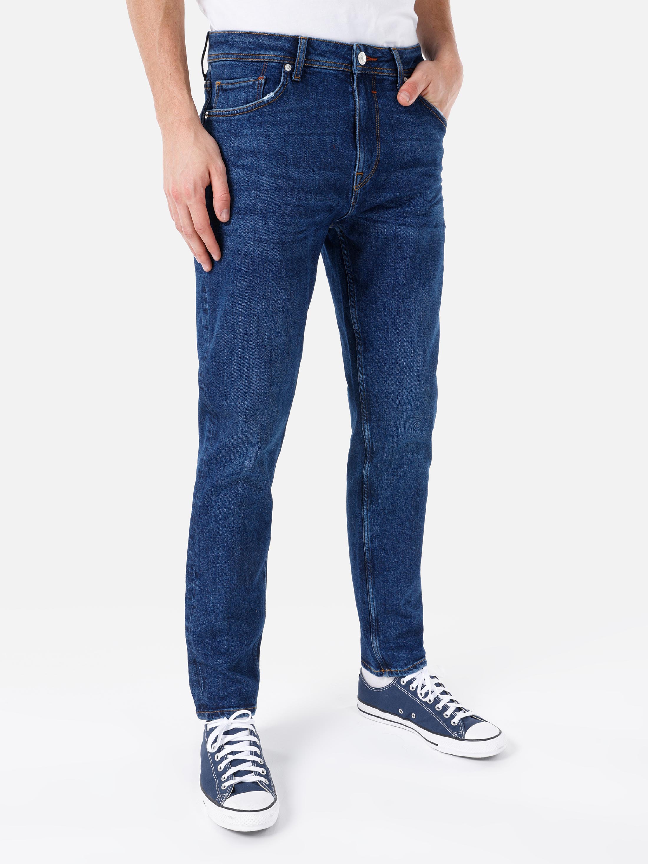 Afișați detalii pentru Pantaloni De Barbati Denim Regular Fit 067 JACK CL1069268