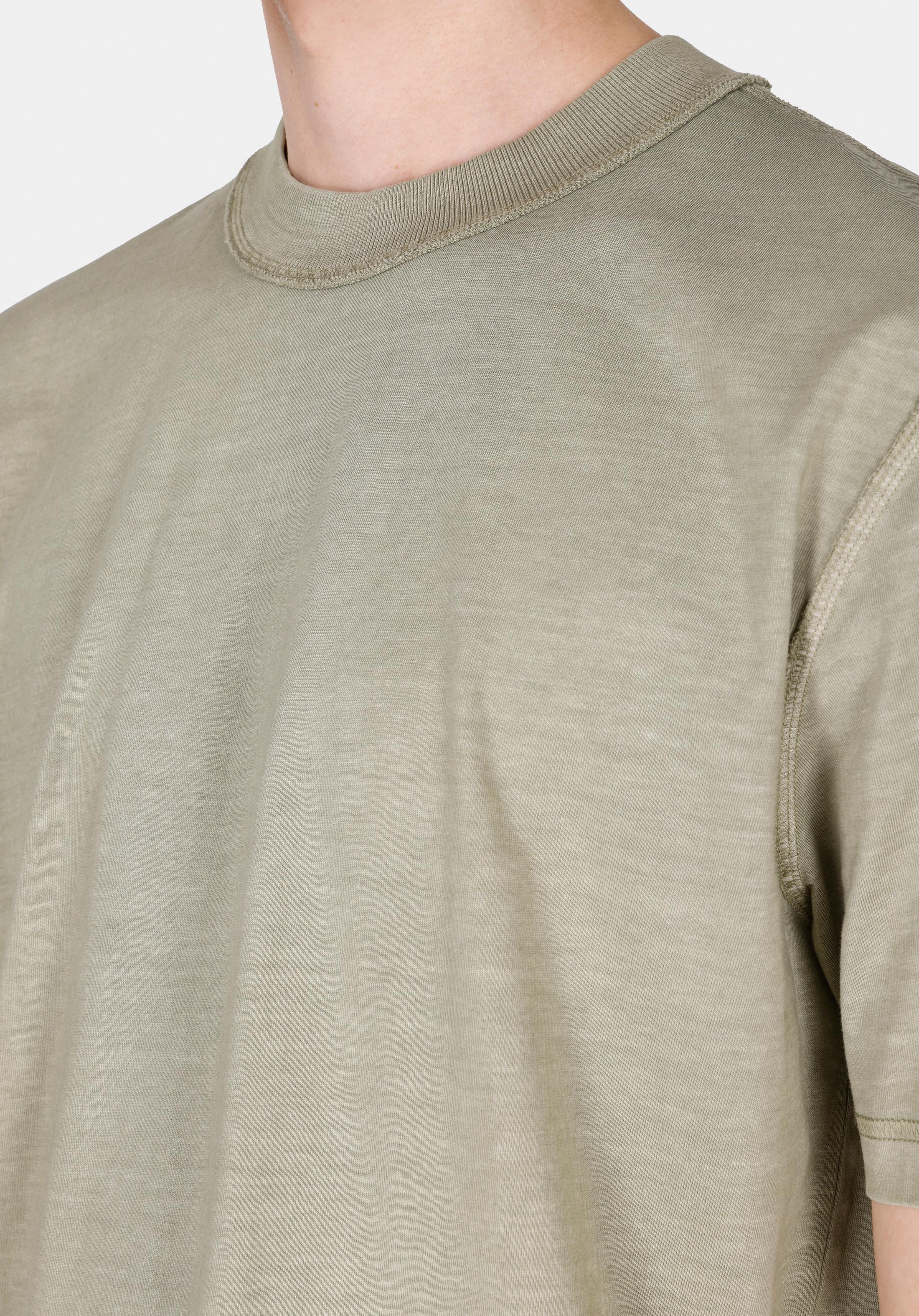 Afișați detalii pentru Tricou Cu Maneca Scurta De Barbati Verde Comfort Fit  Cl1072858