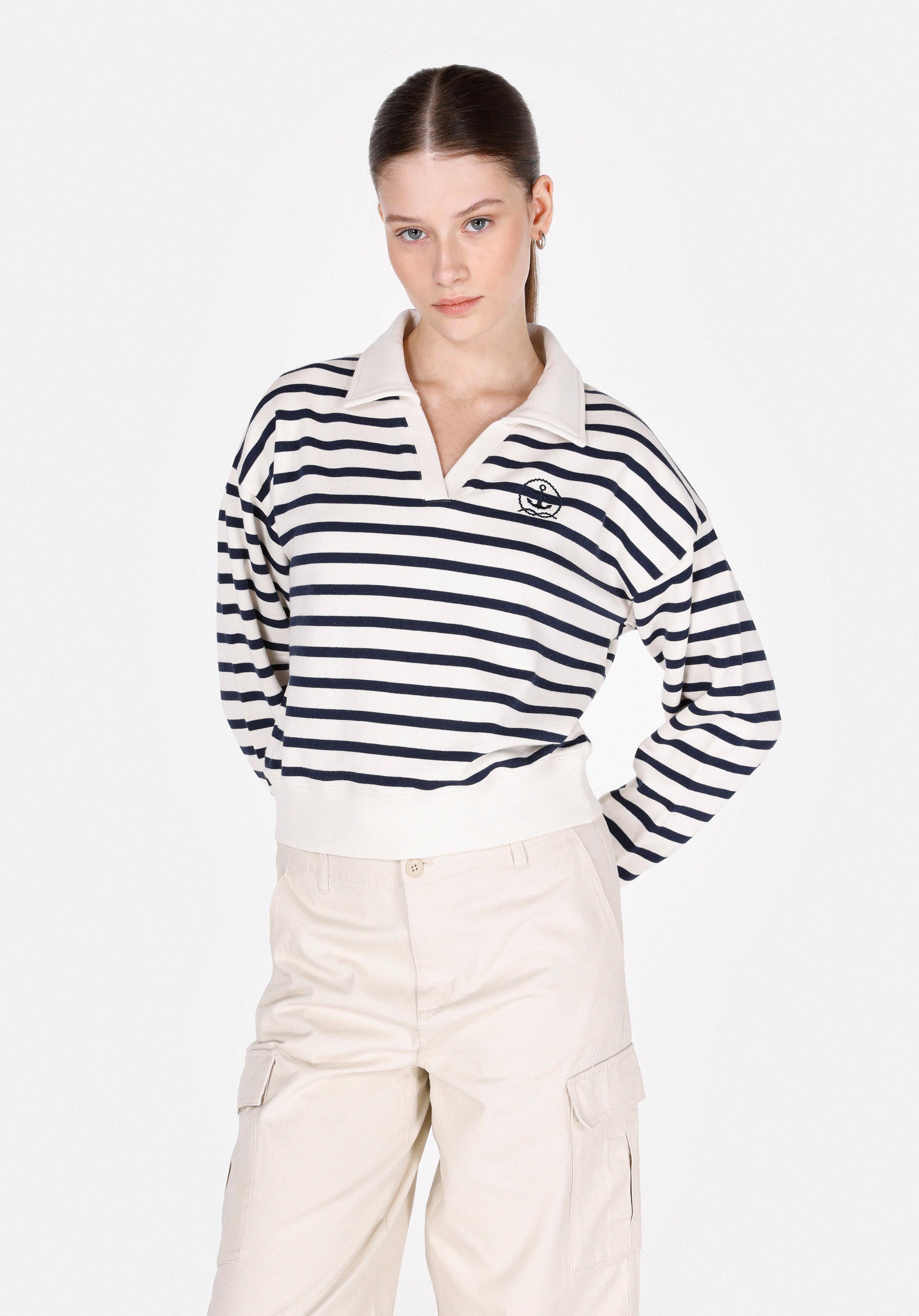 Afișați detalii pentru Hanorac / Bluza De Dama Alb Regular Fit  Cl1073243