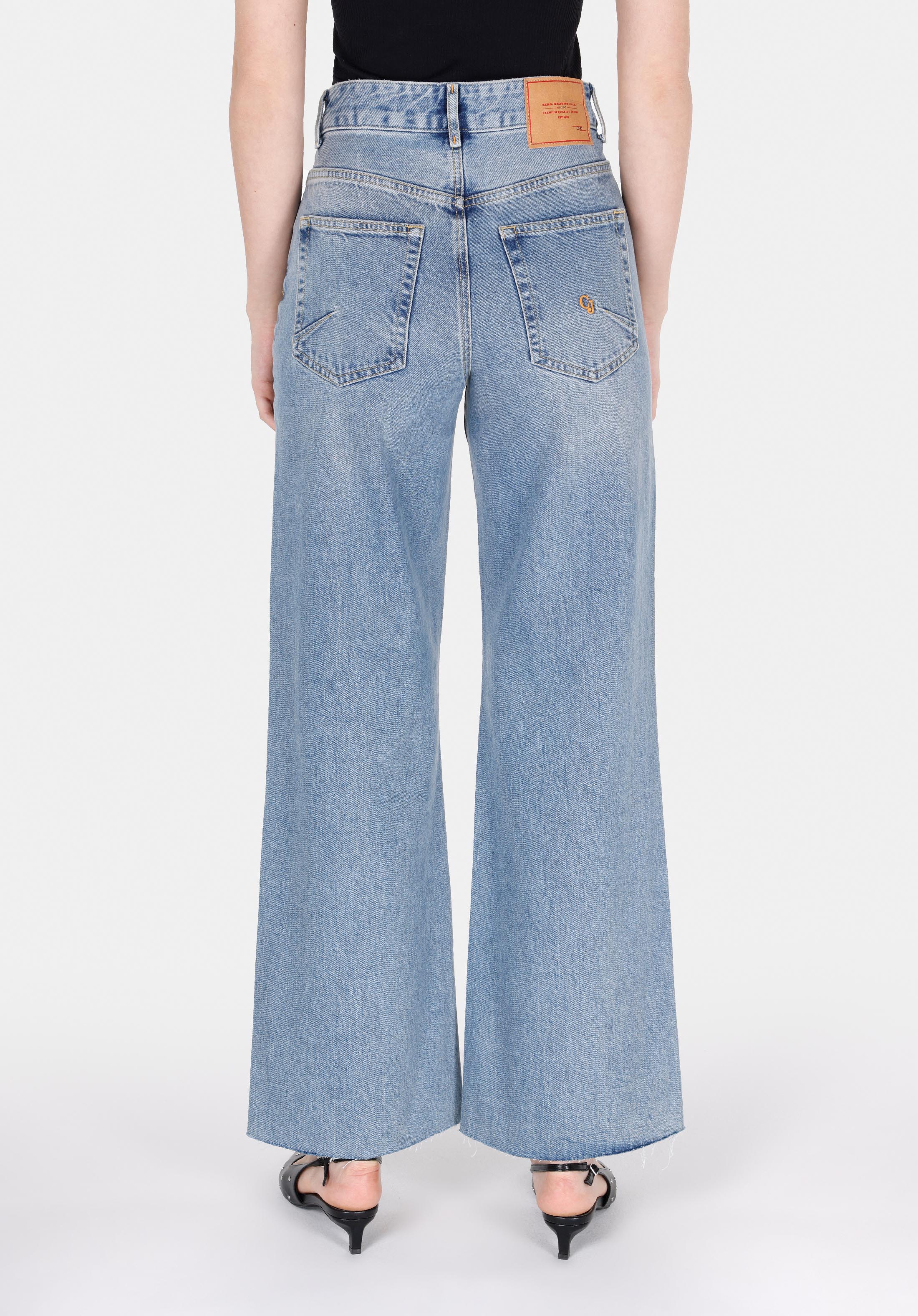 Afișați detalii pentru Pantaloni De Dama Denim Regular Fit  Cl1074411