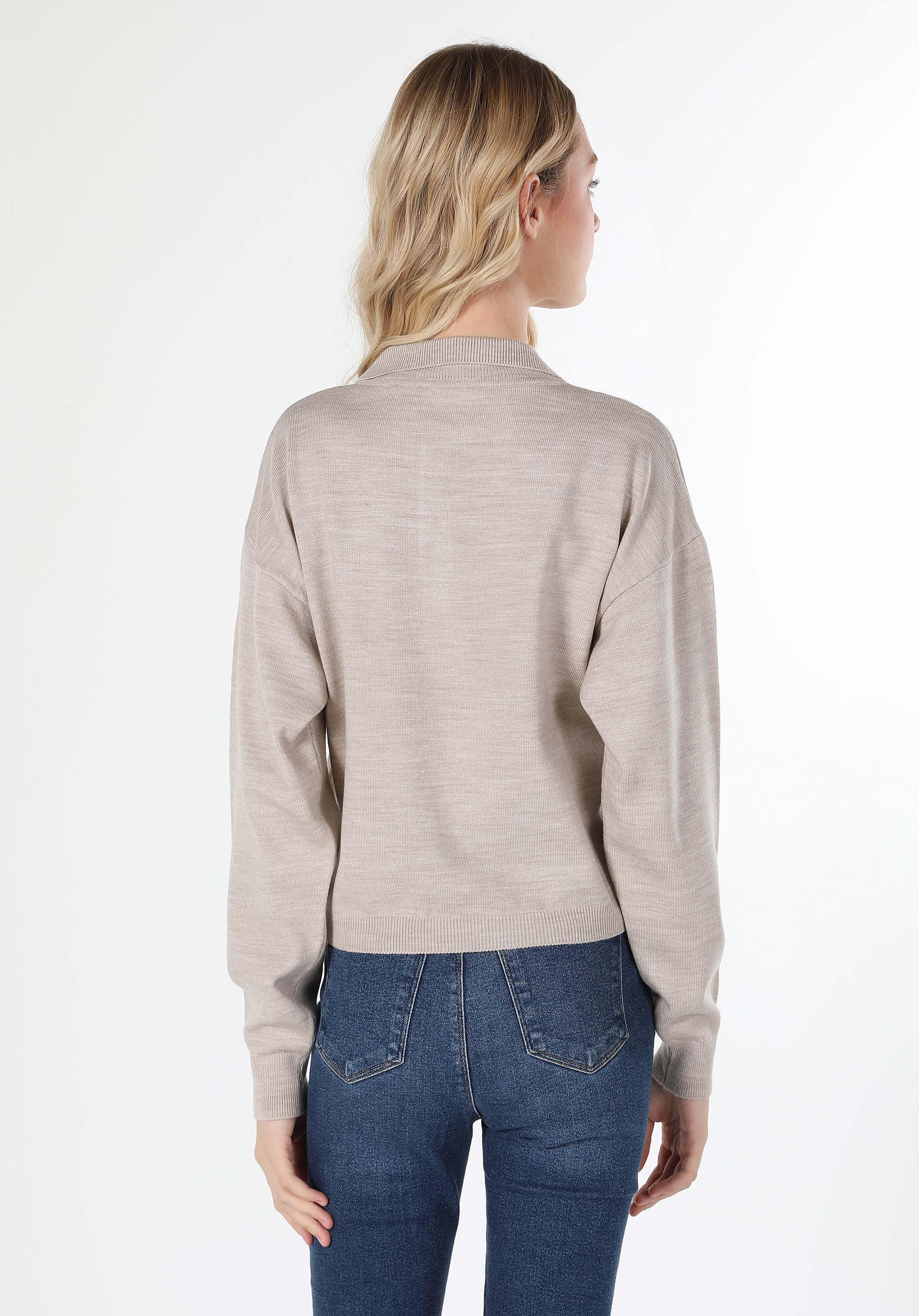 Afișați detalii pentru Pulover De Dama Bej   Cl1060687