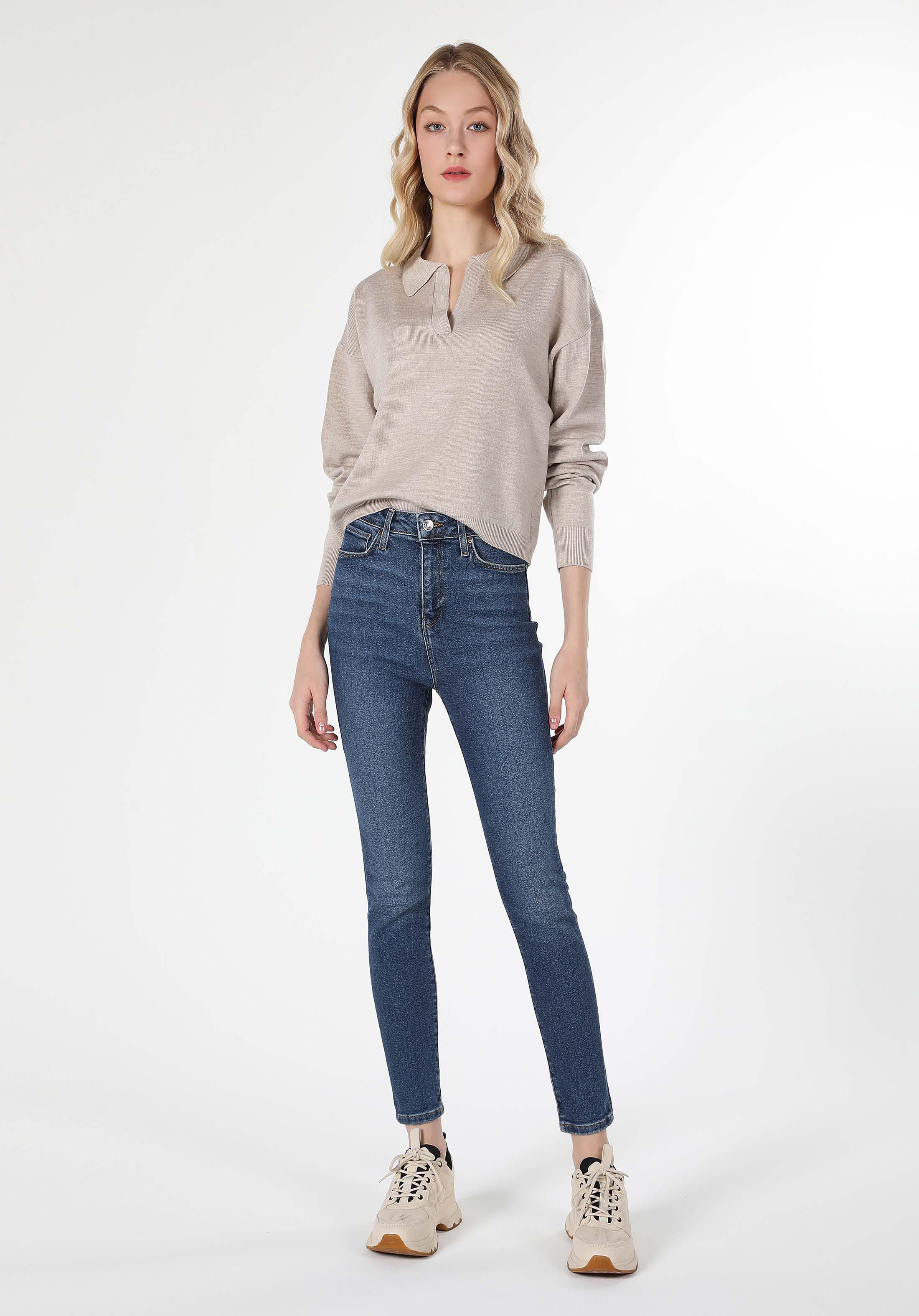 Afișați detalii pentru Pulover De Dama Bej   Cl1060687