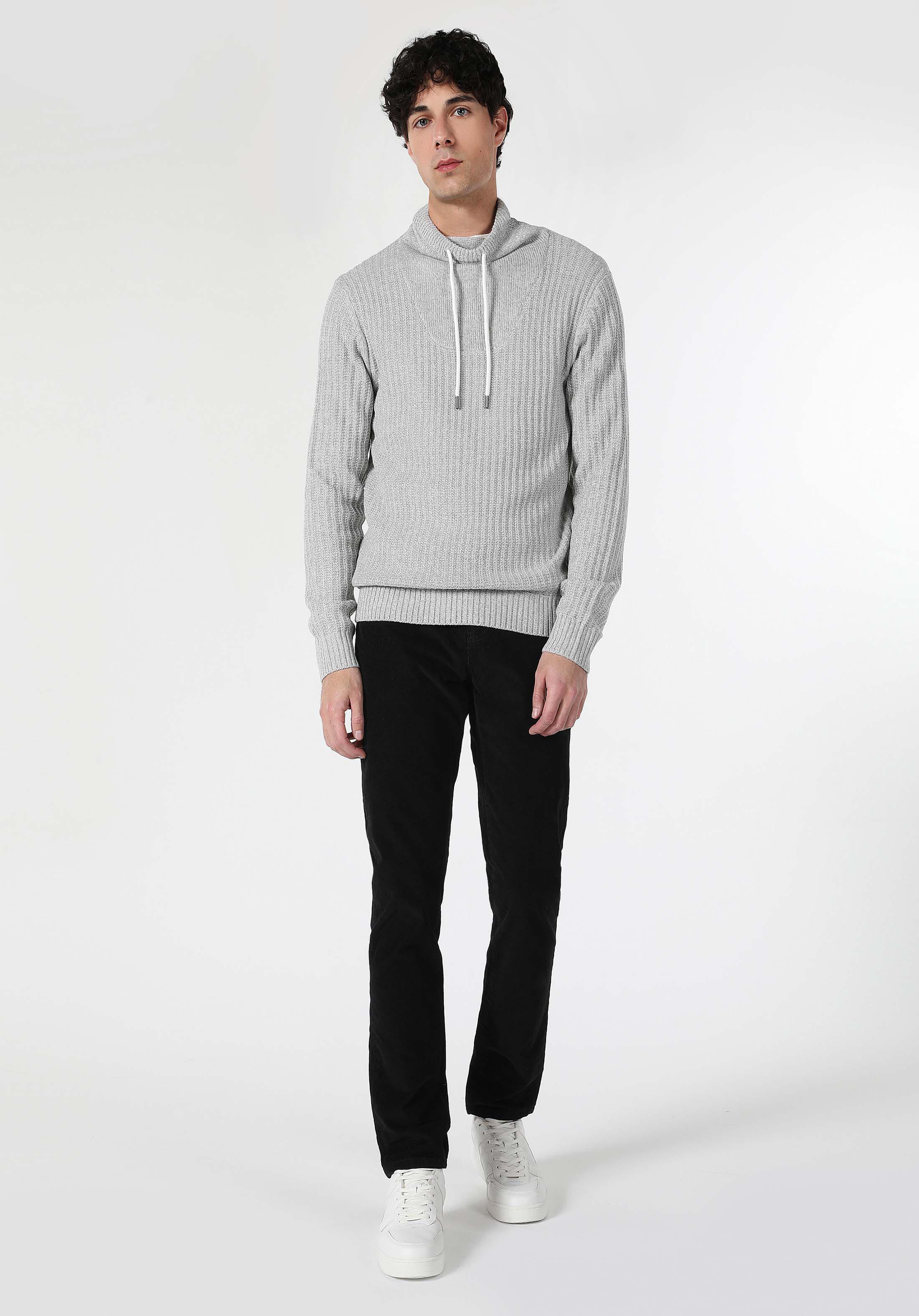 Afișați detalii pentru Pulover De Barbati Gri   Cl1060916