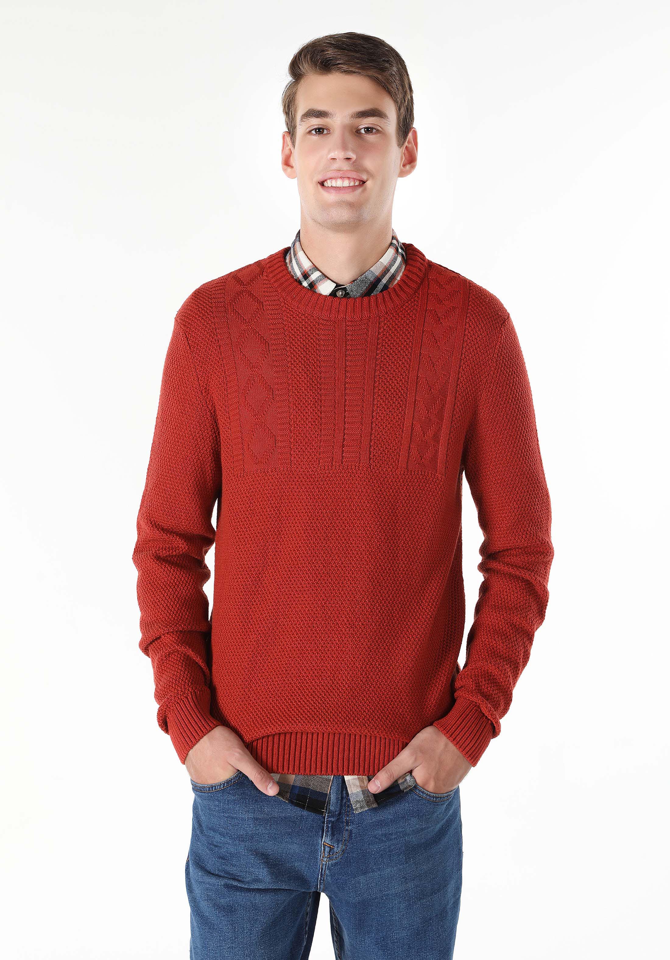 Afișați detalii pentru Pulover De Barbati Maro Regular Fit  Cl1061063