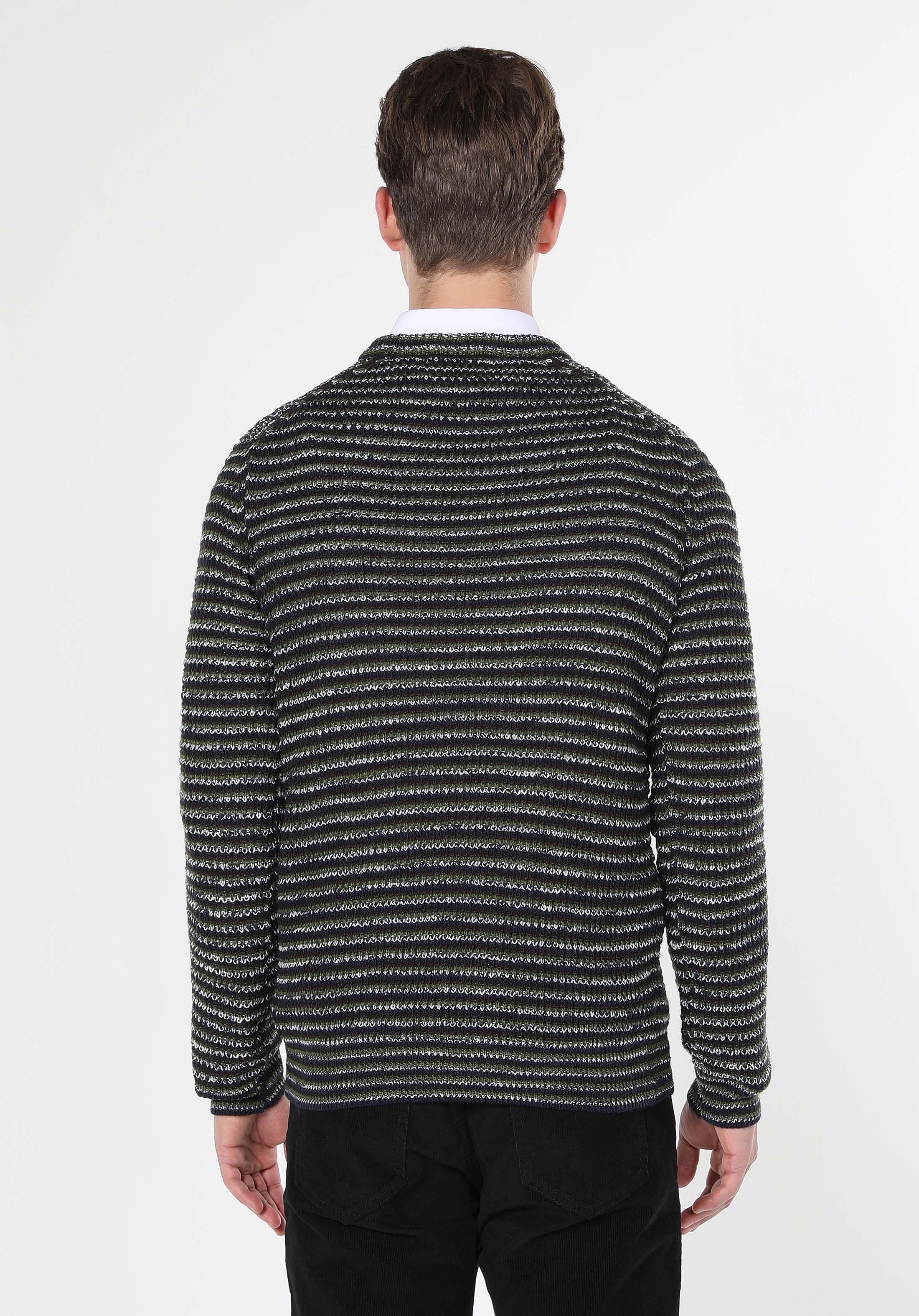 Afișați detalii pentru Pulover De Barbati Verde Regular Fit  Cl1061129