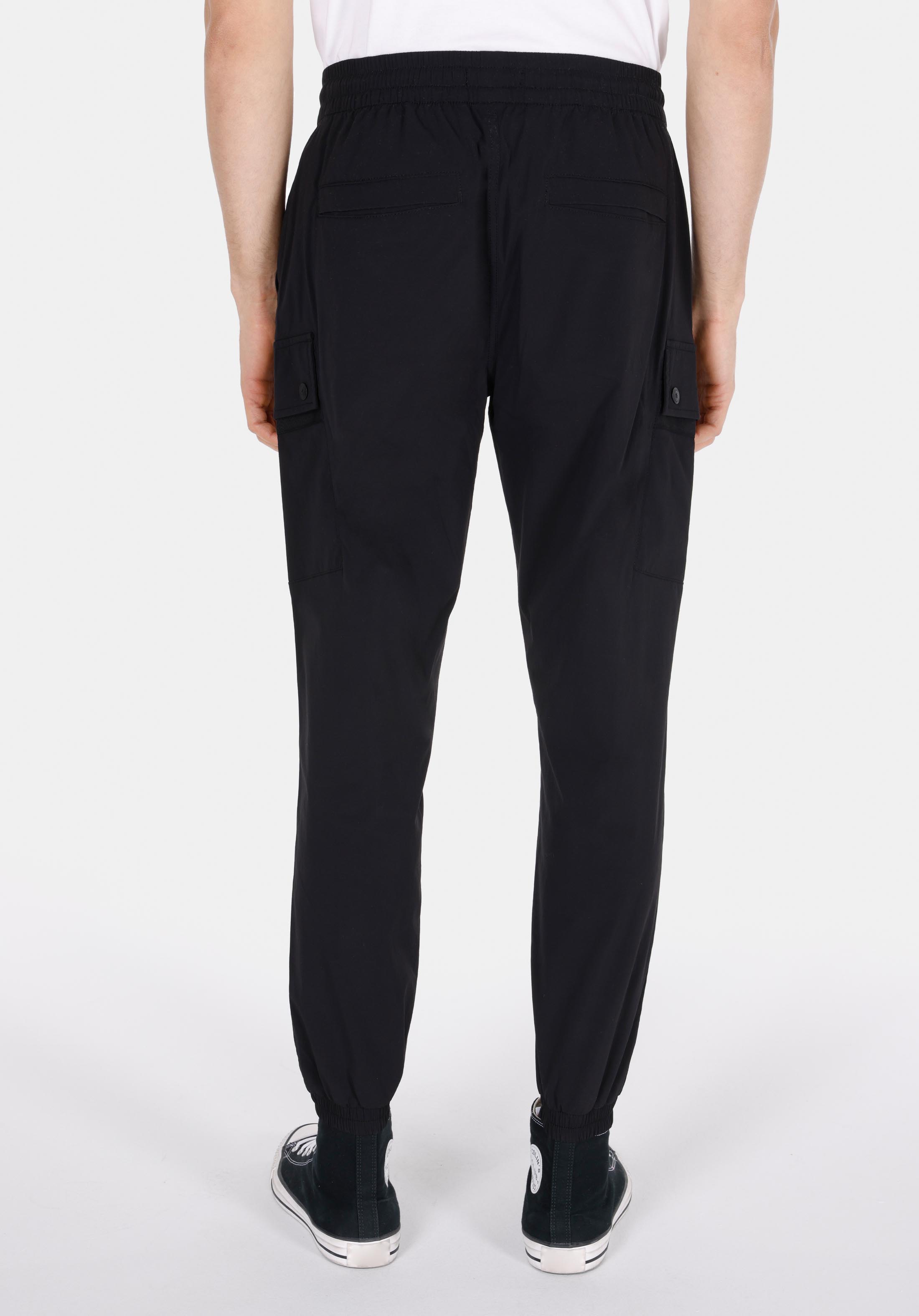 Afișați detalii pentru Pantaloni De Barbati Negru Slim Fit  Cl1073571