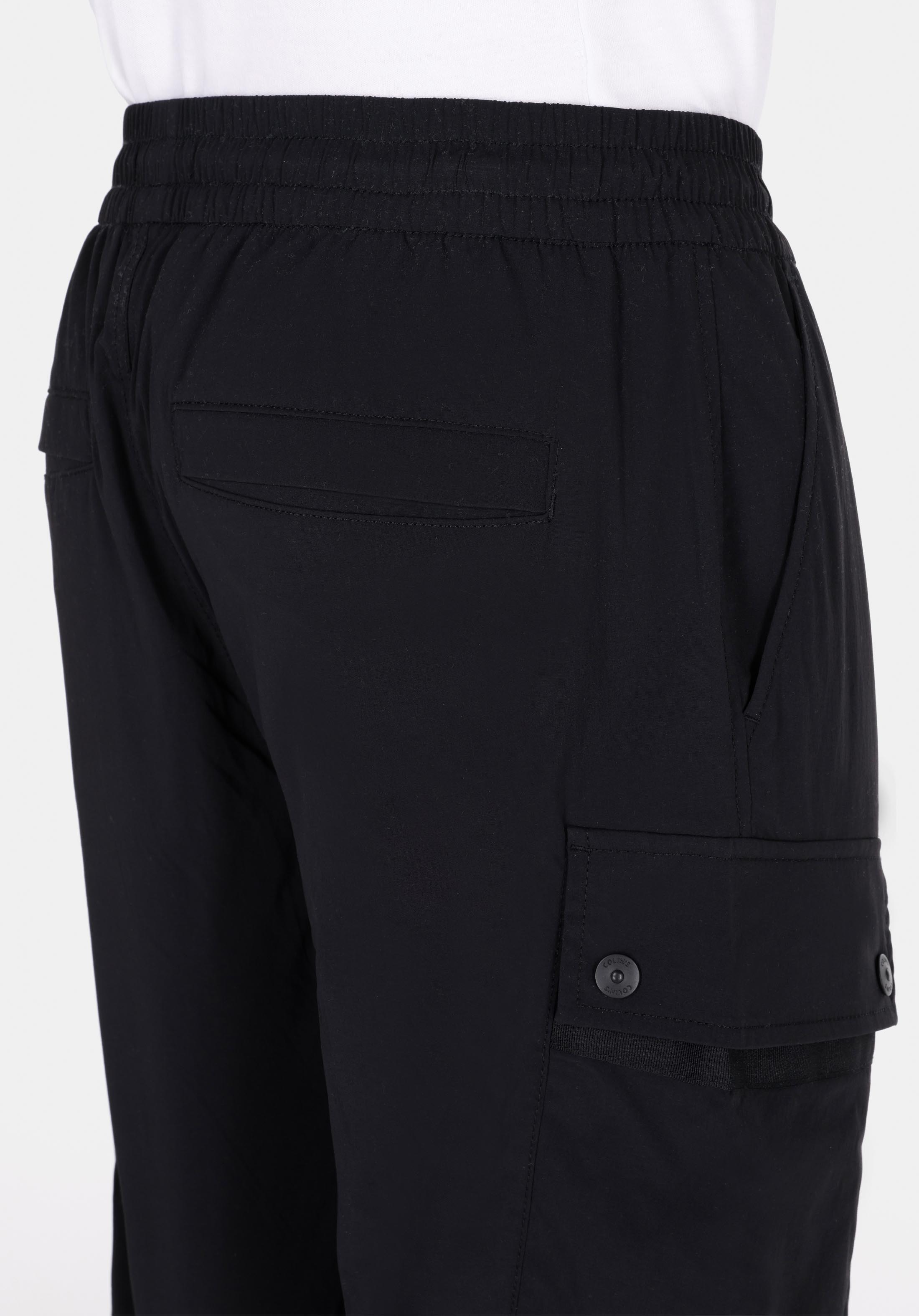 Afișați detalii pentru Pantaloni De Barbati Negru Slim Fit  Cl1073571