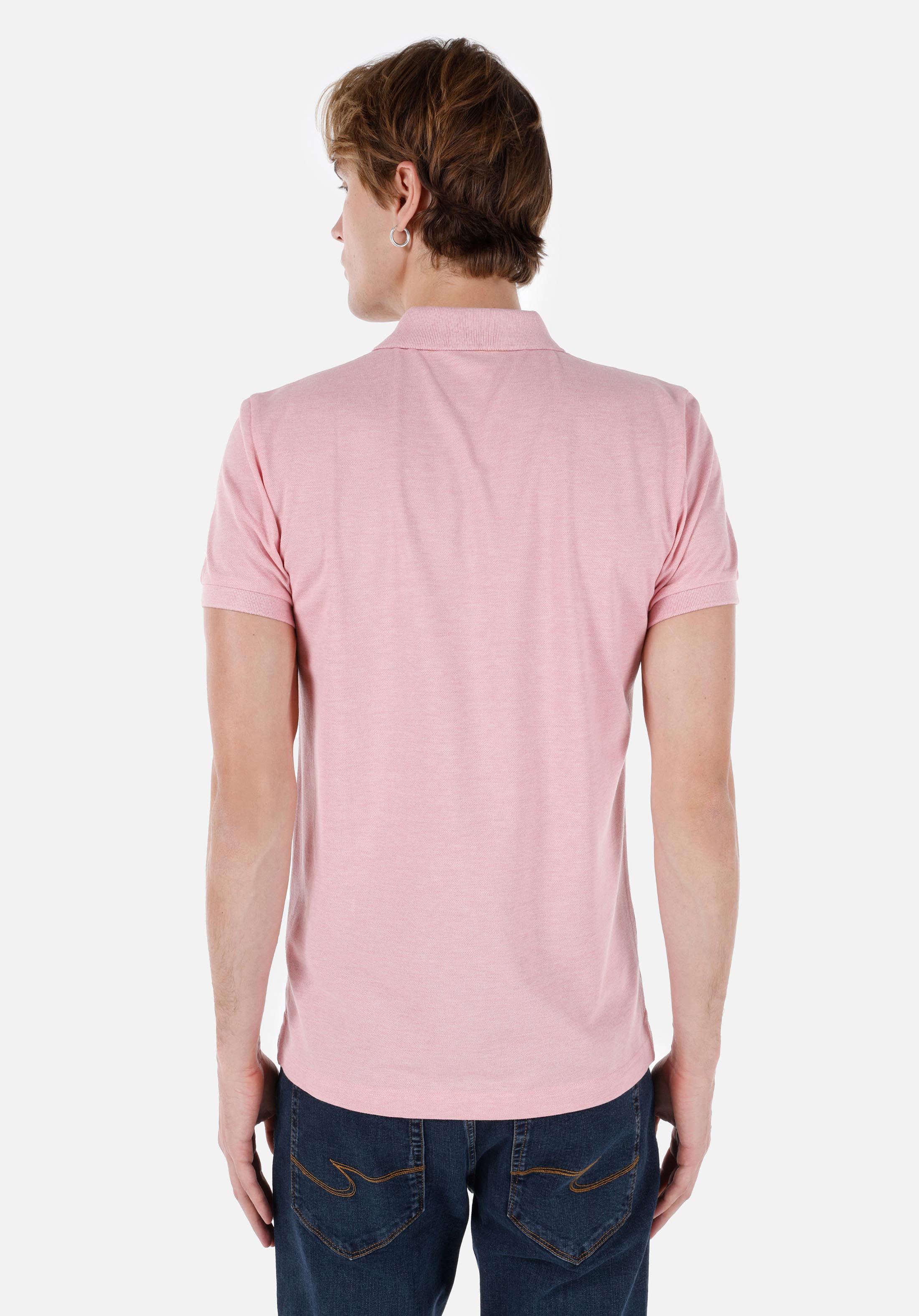 Afișați detalii pentru Tricou Polo Cu Maneca Scurta De Barbati Roz Classic Fit  Cltkttshm0766200