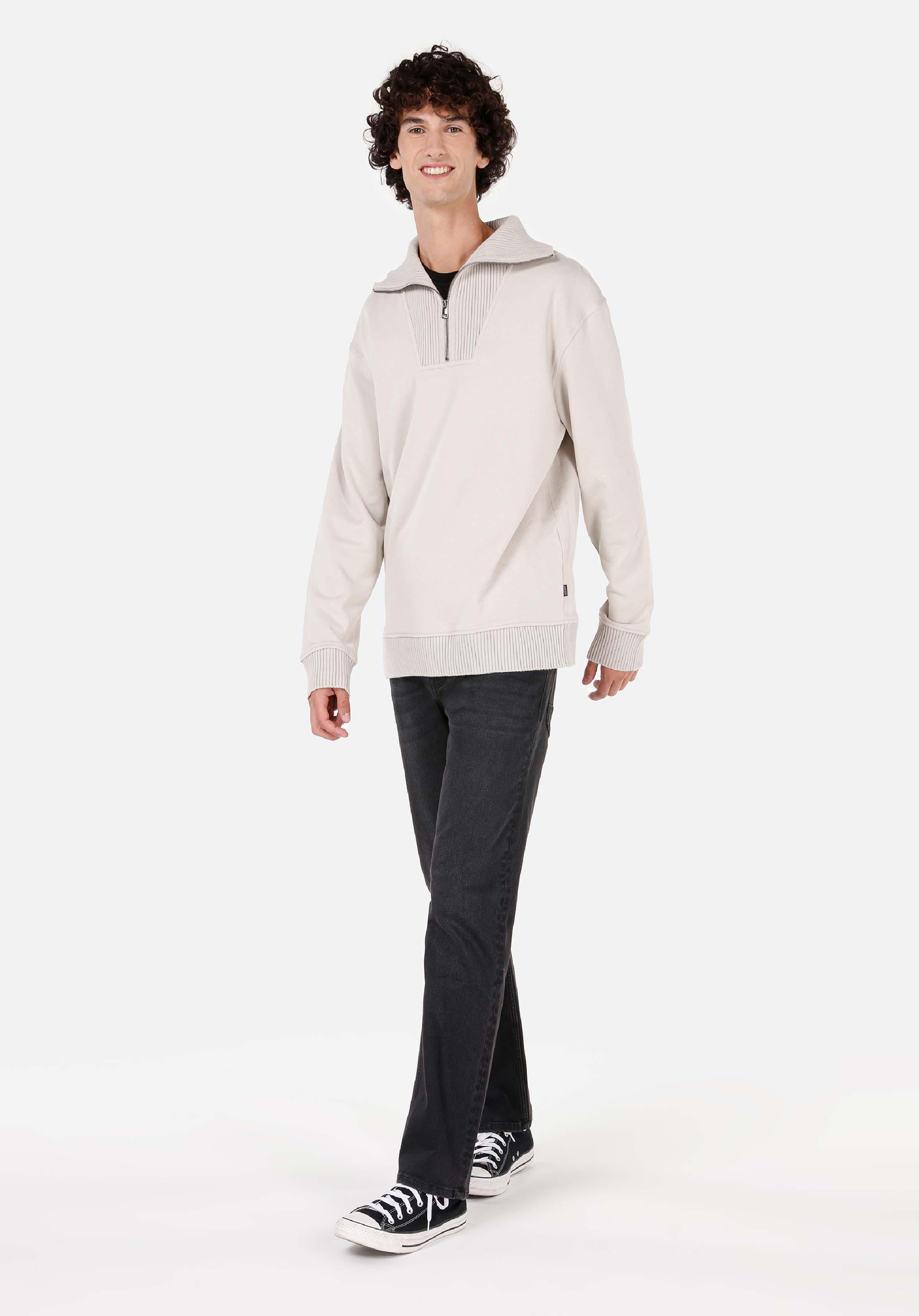 Afișați detalii pentru Hanorac / Bluza De Barbati Alb Comfort Fit  Cl1071231