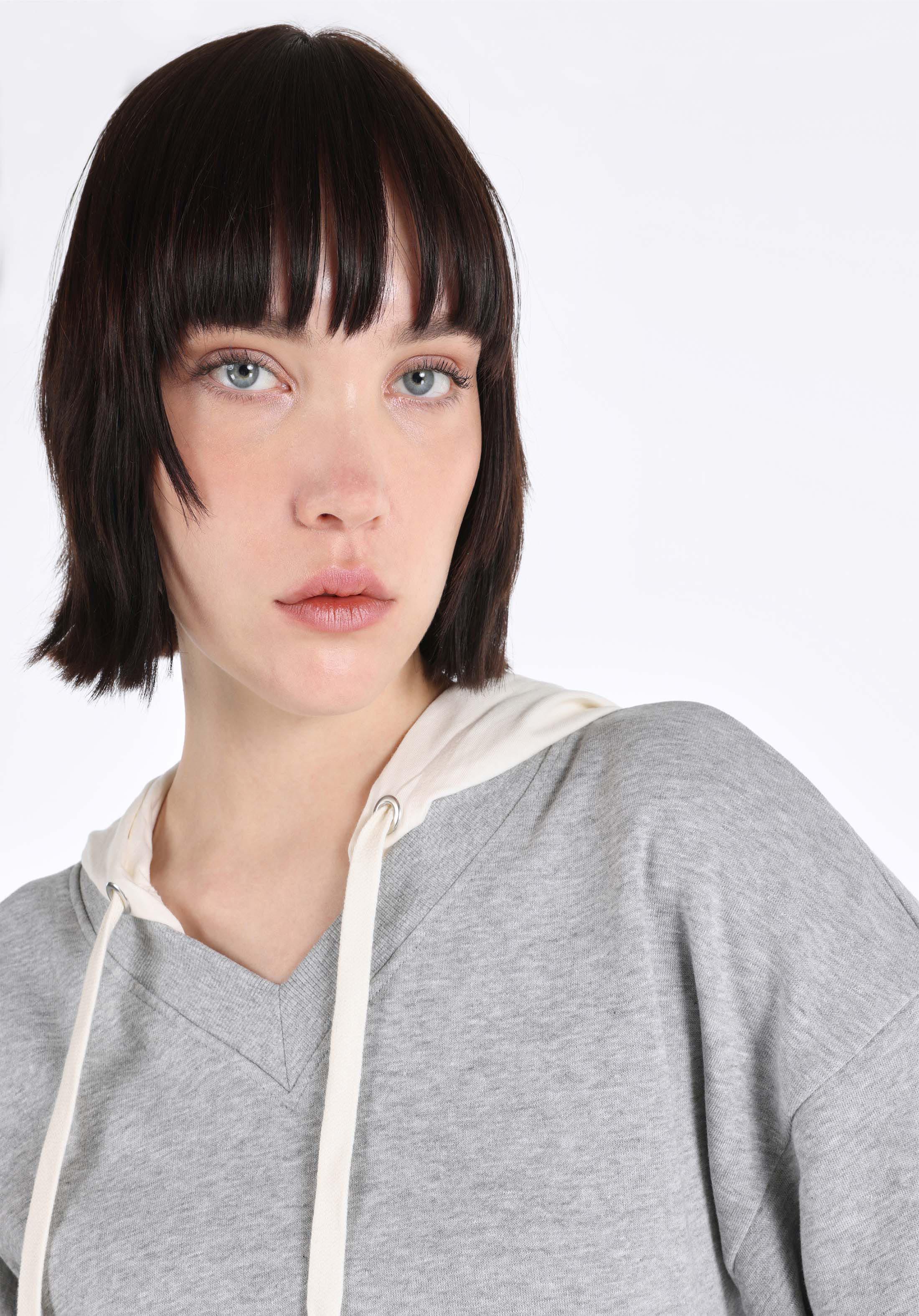 Afișați detalii pentru Hanorac / Bluza De Dama Gri Regular Fit  Cl1065085