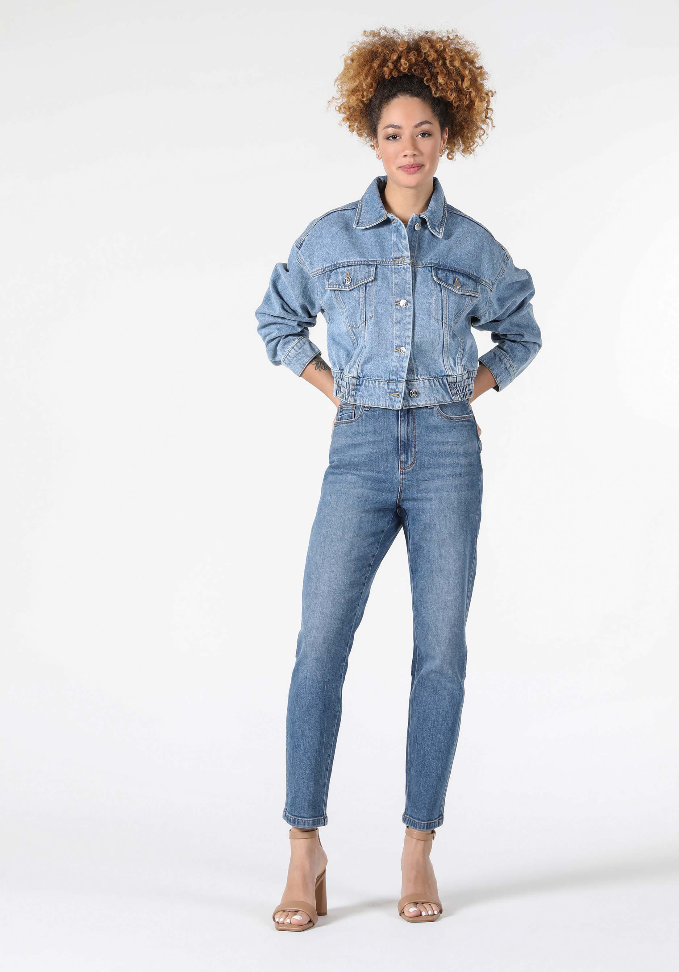 Afișați detalii pentru Jacheta De Dama Denim Regular Fit  Cl1058311