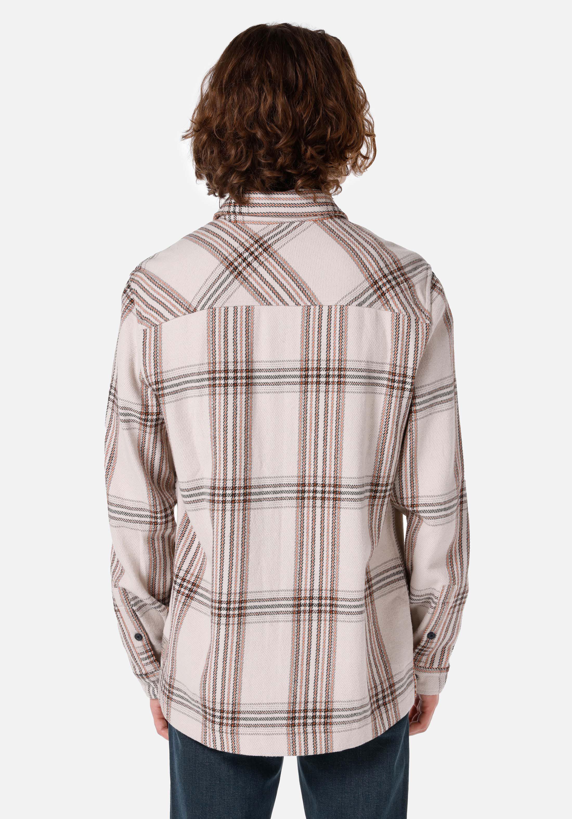 Afișați detalii pentru Cămașă Comfort Fit Cămașă În Carouri Cămașă Cu Mânecă Lungă Bej Pentru Bărbați