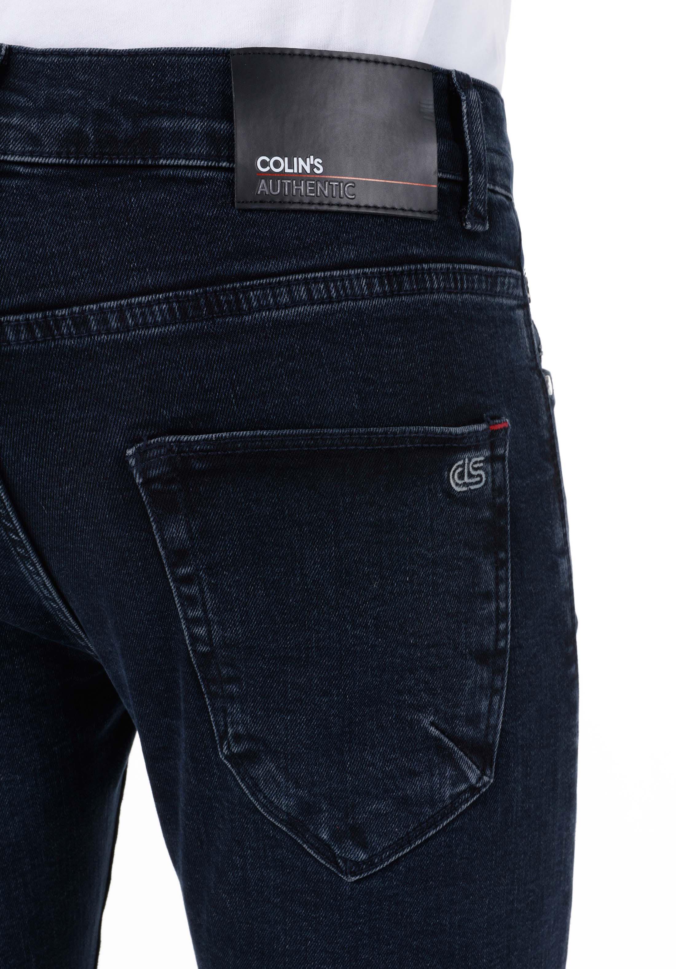 Afișați detalii pentru Skinny Fit Talie Joasă Picior Îngust Blugi Din Denim Pentru Bărbați