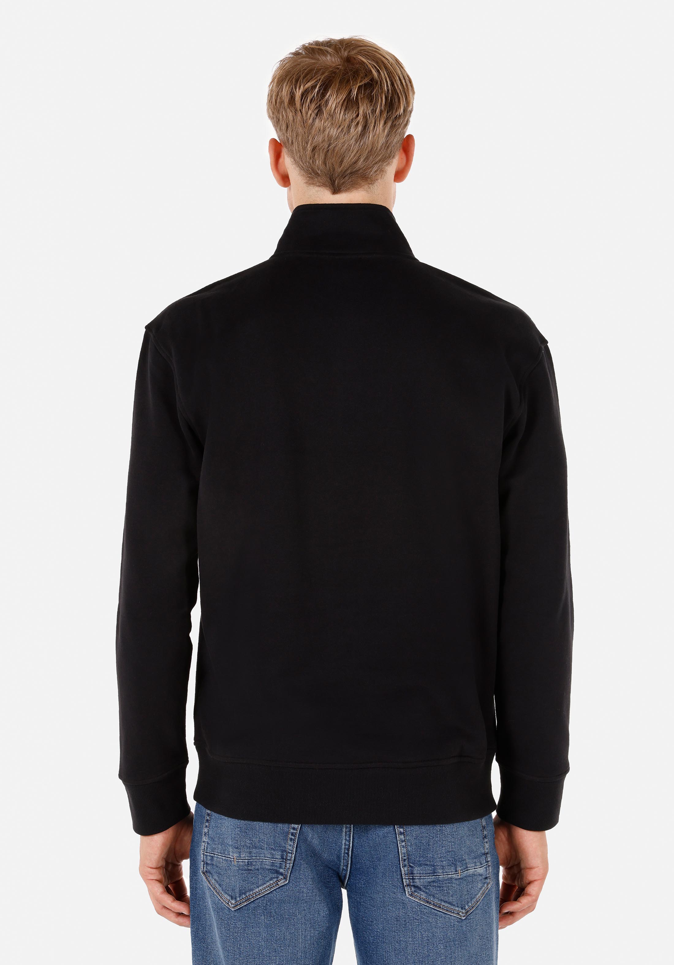 Afișați detalii pentru Hanorac / Bluza De Barbati Negru Comfort Fit  Cl1069945