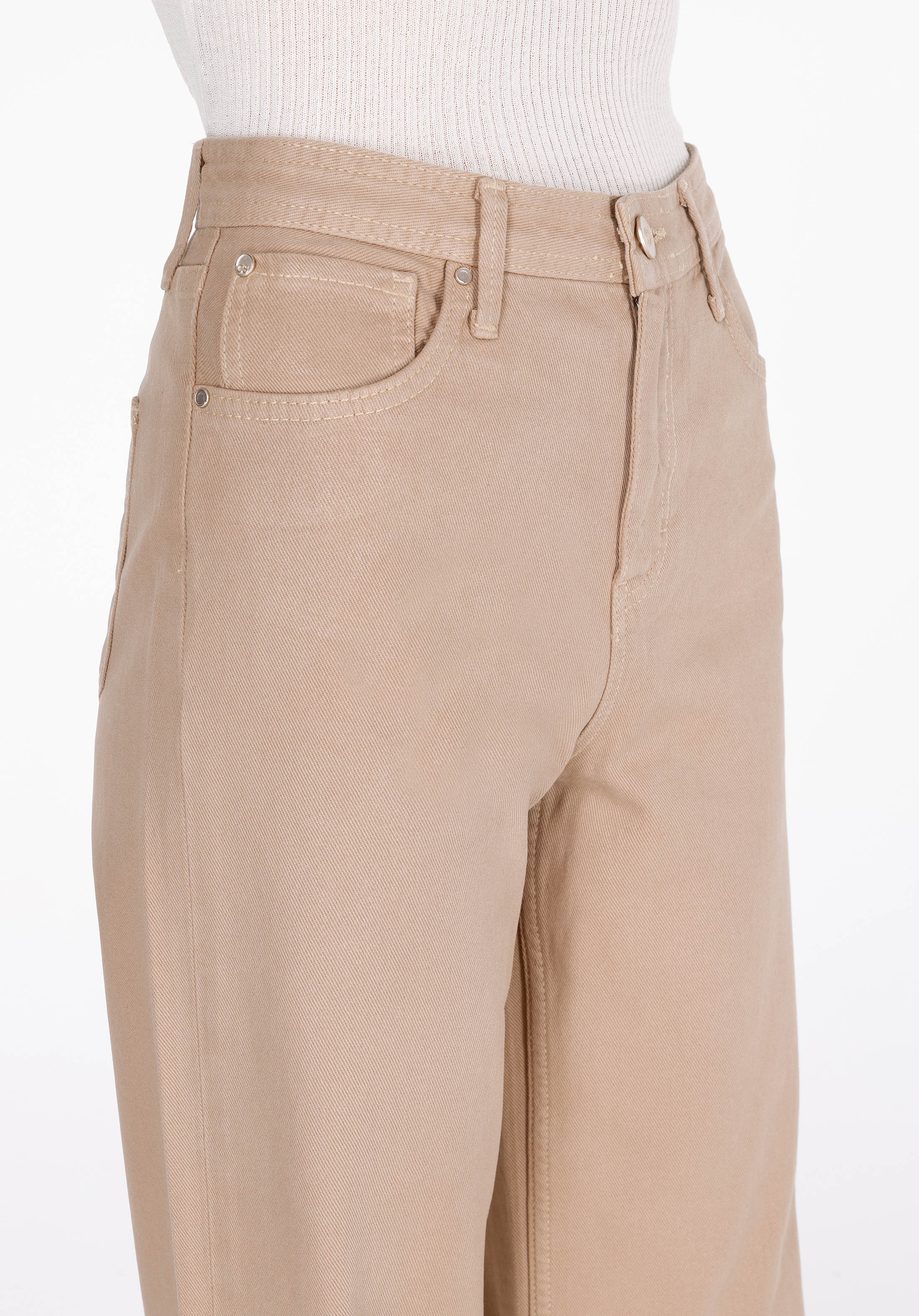 Afișați detalii pentru Pantaloni De Dama Albastru Regular Fit 970 Berry Cl1073865