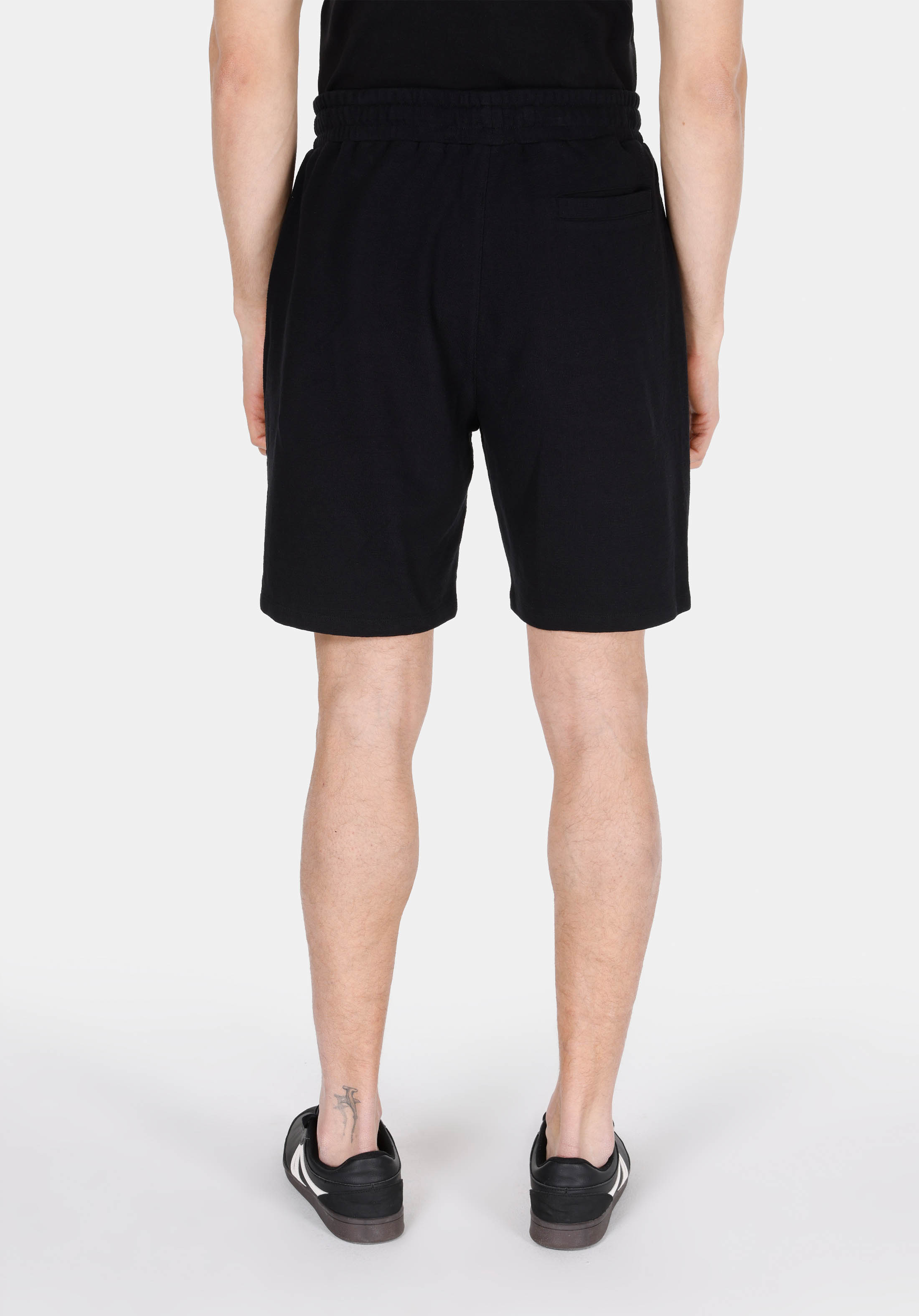 Afișați detalii pentru Short / Pantaloni Scurti De Barbati Negru Regular Fit  Cl1074155