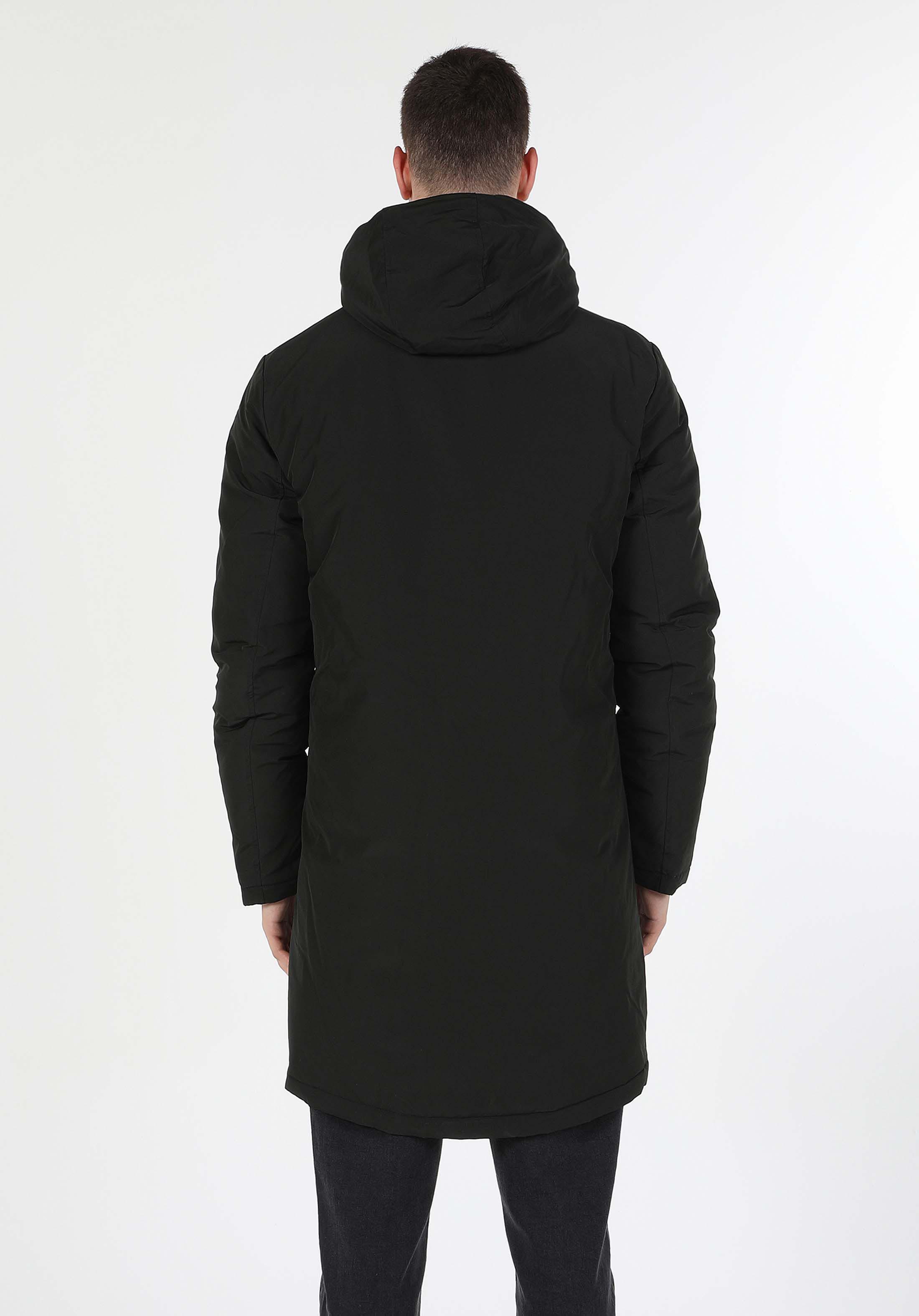 Afișați detalii pentru Palton Verde Pentru Bărbați Regular Fit