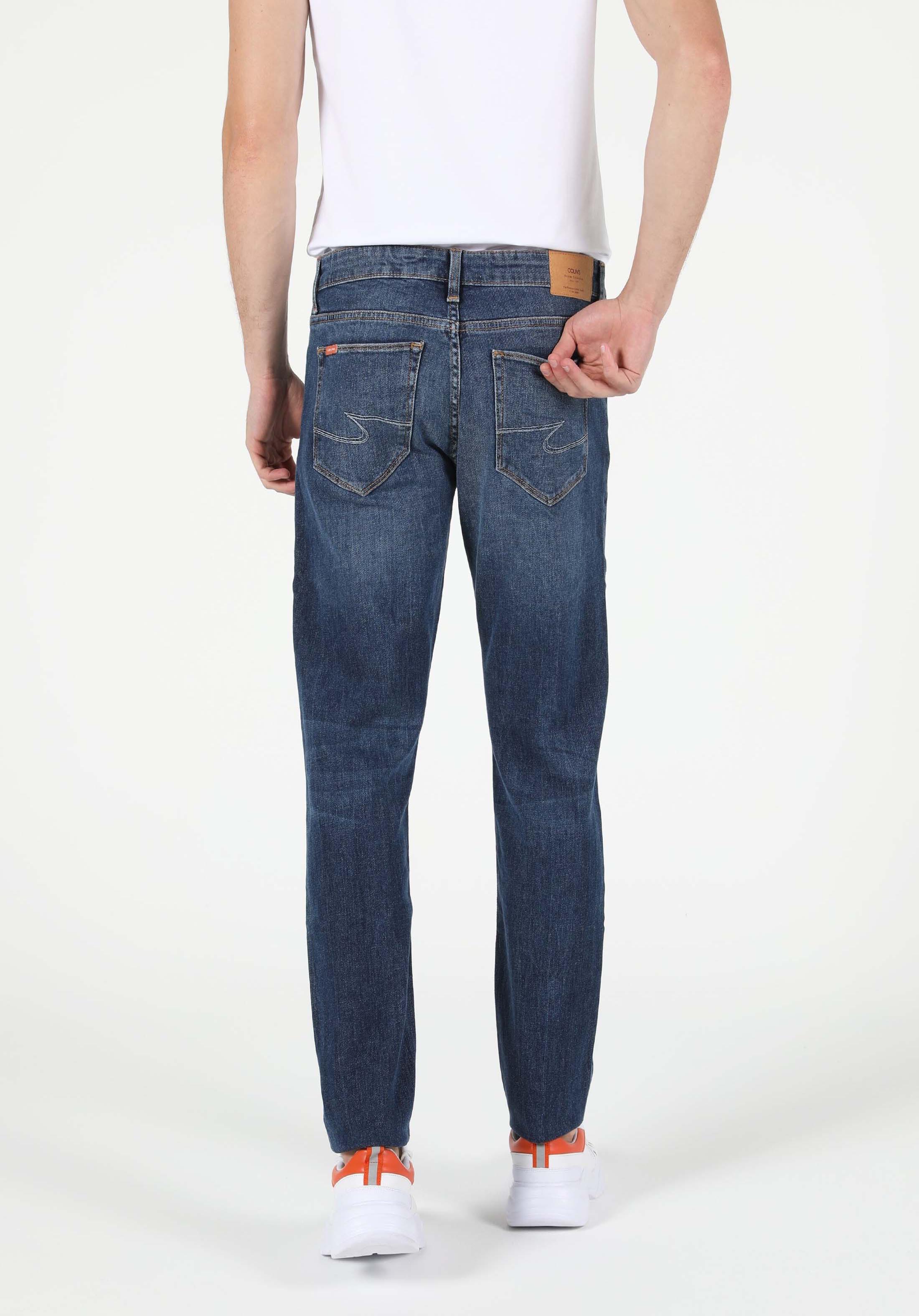 Afișați detalii pentru Pantaloni De Barbati Denim Slim Fit 041 Danny Cl1051668