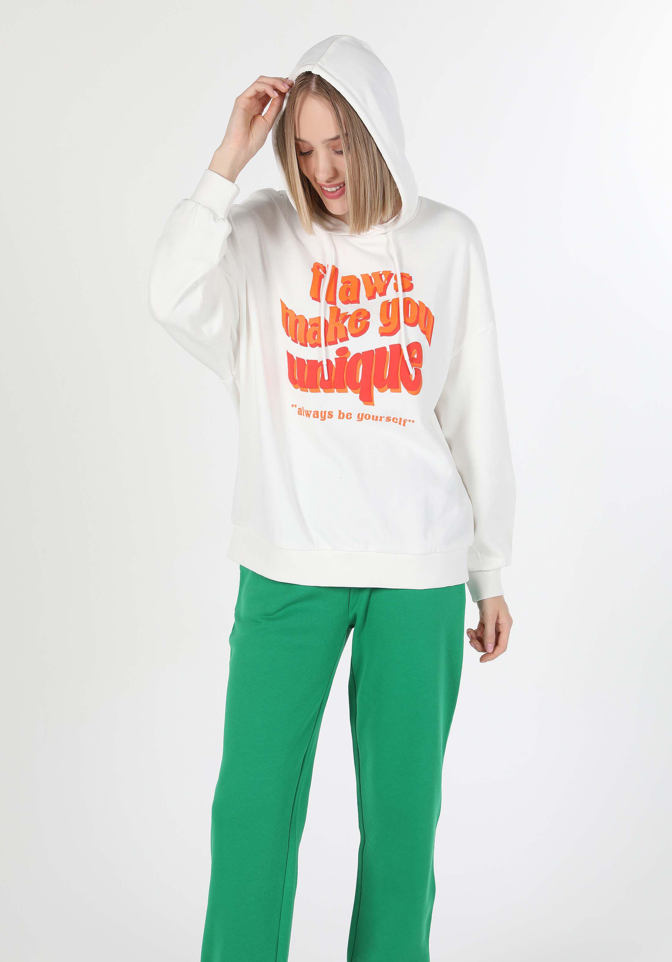 Afișați detalii pentru Hanorac / Bluza De Dama Alb   Cl1060171