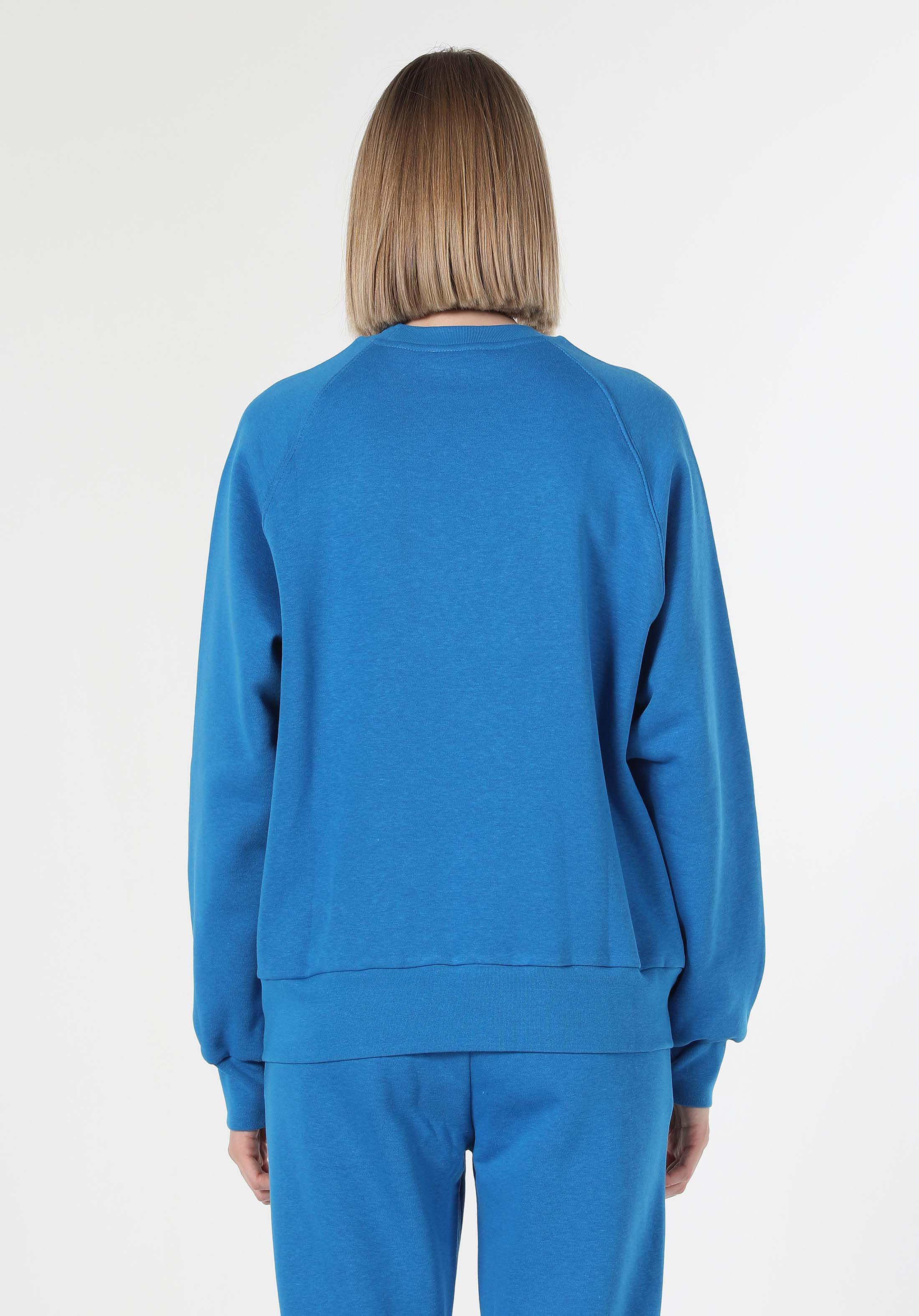 Afișați detalii pentru Hanorac / Bluza De Dama Albastru Regular Fit  Cl1060307