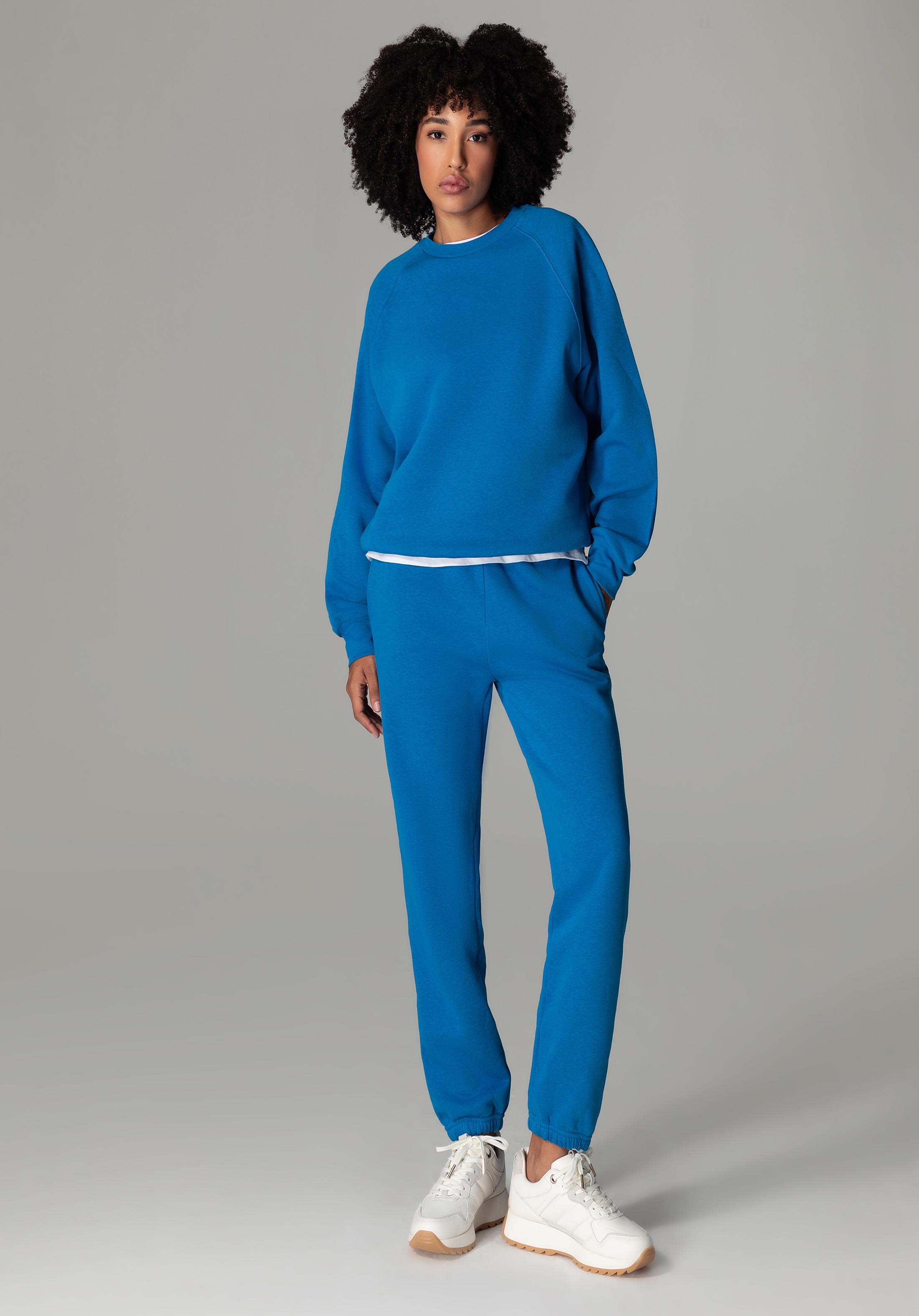 Afișați detalii pentru Hanorac / Bluza De Dama Albastru Regular Fit  Cl1060307