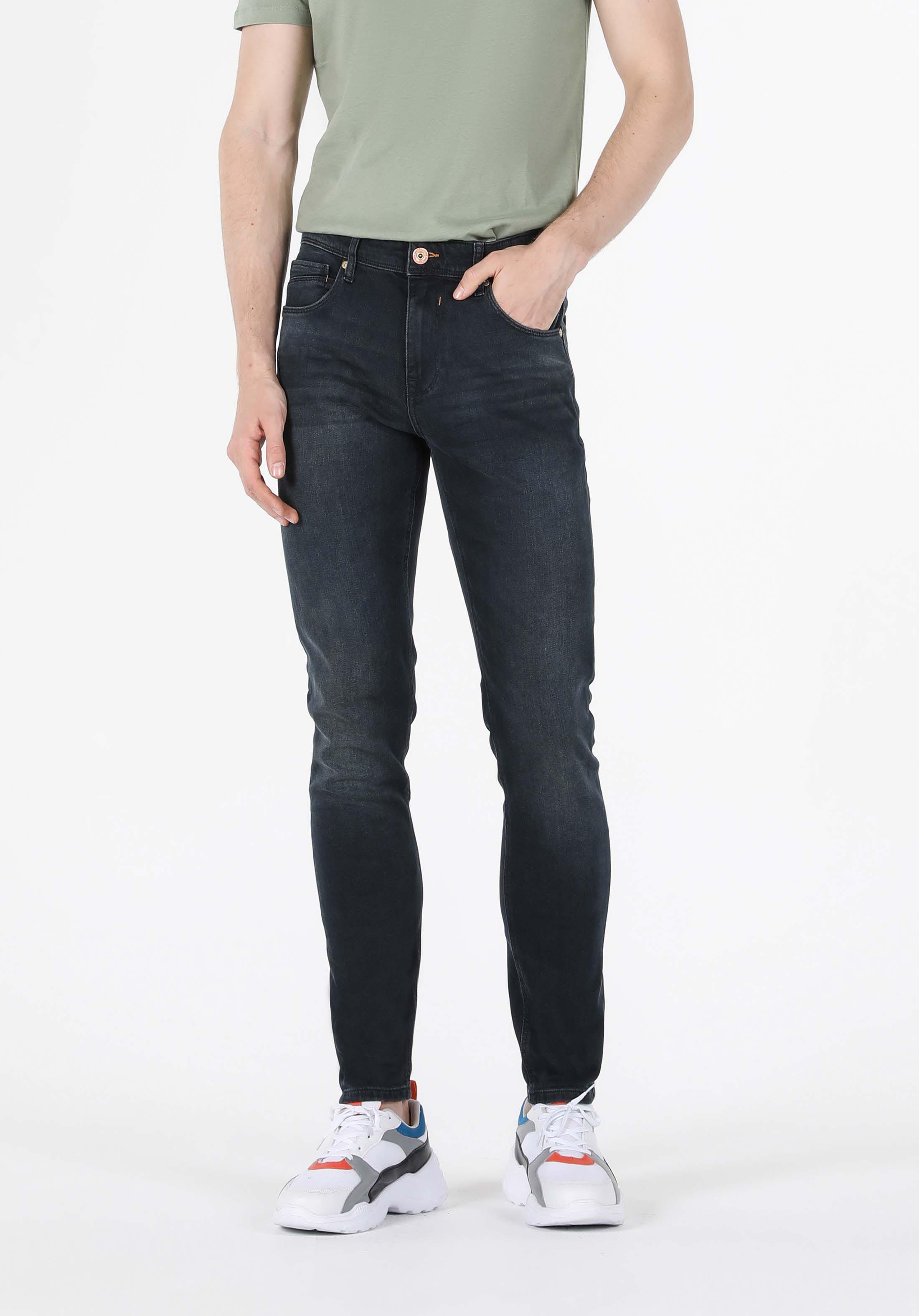 Afișați detalii pentru Pantaloni De Barbati Denim Slim Fit 041 Danny Cl1057853