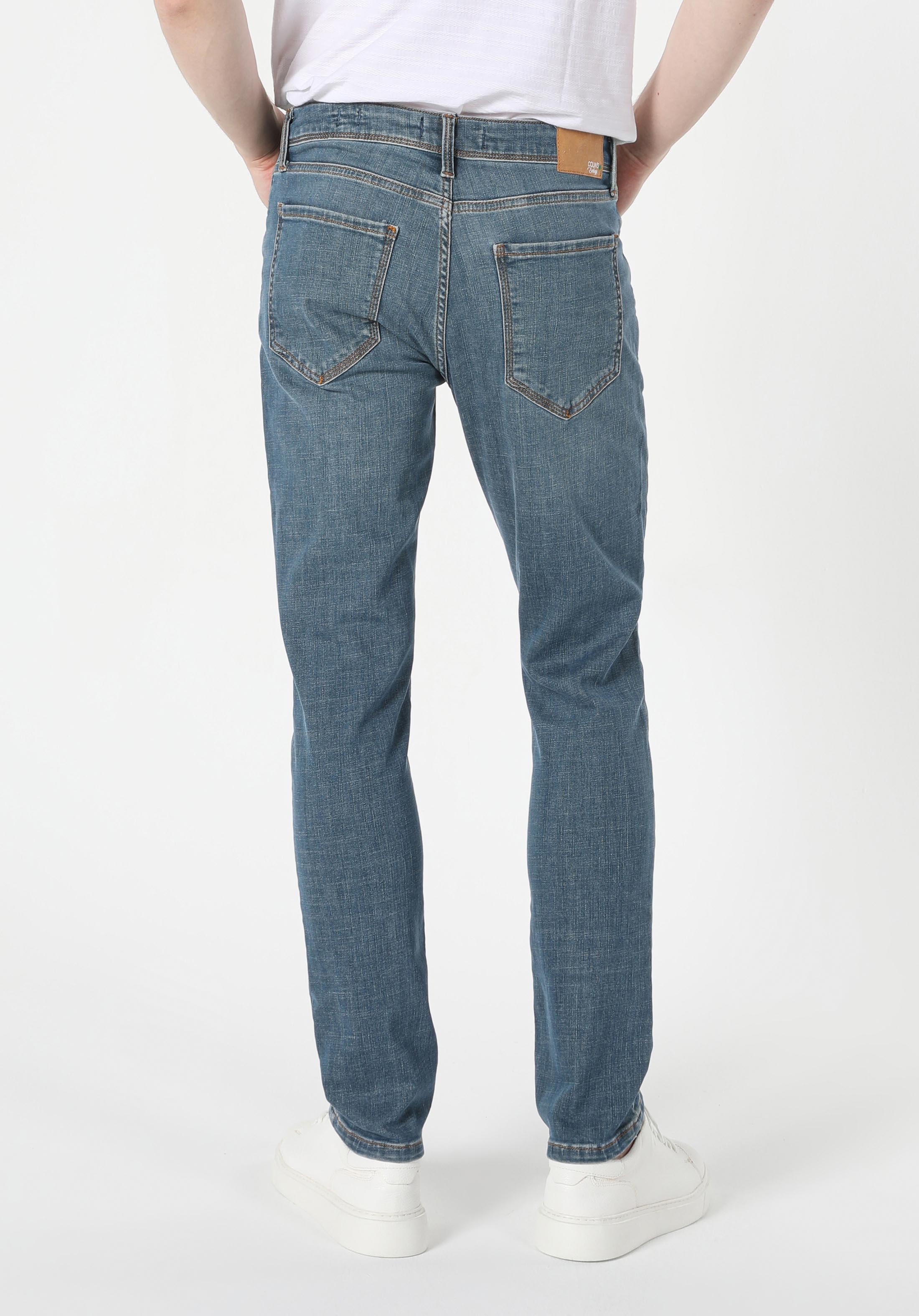 Afișați detalii pentru Pantaloni De Barbati Denim Straight Fit 044 Karl Cl1058227