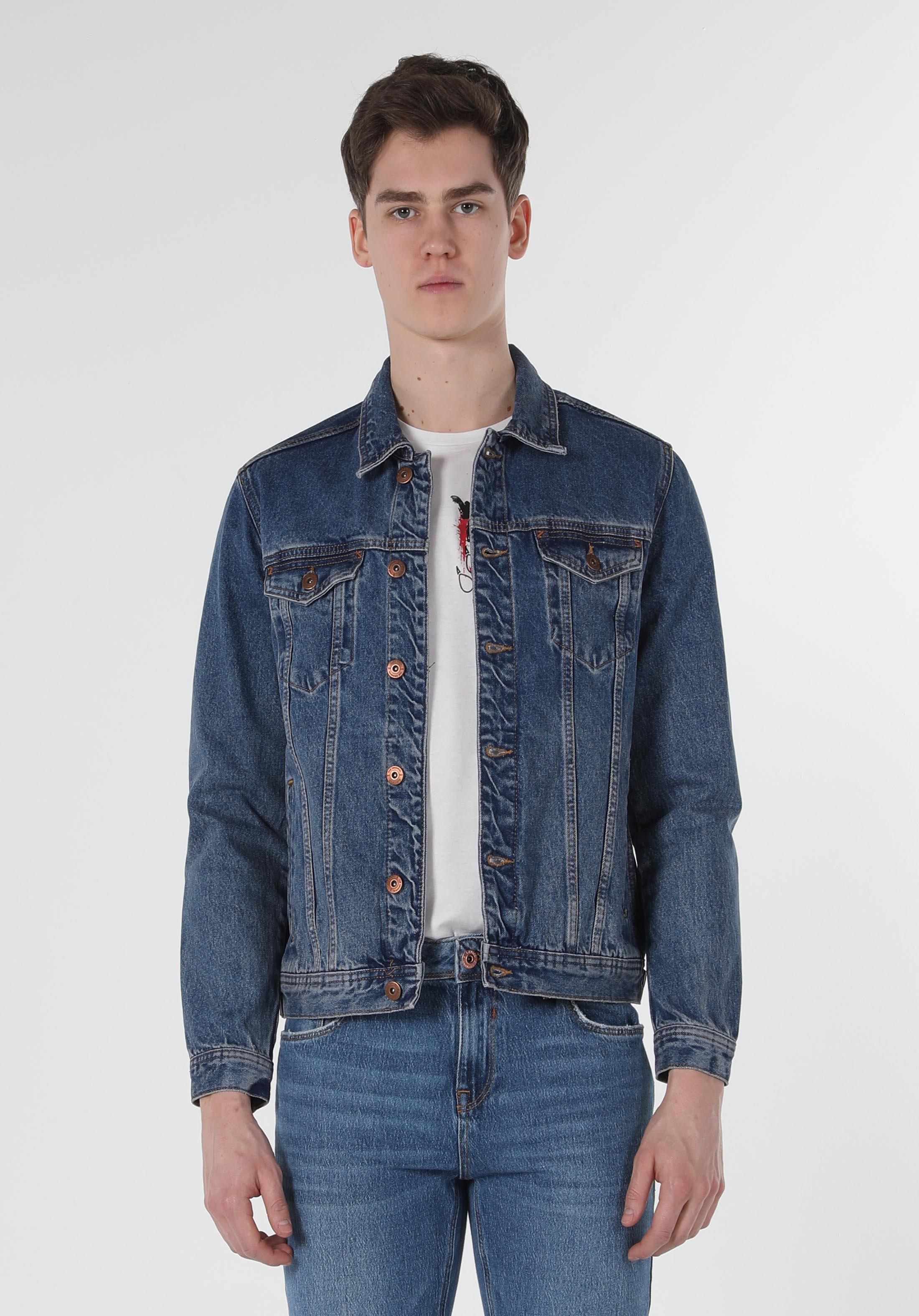 Afișați detalii pentru Jacheta De Barbati Denim Regular Fit  Cl1058532