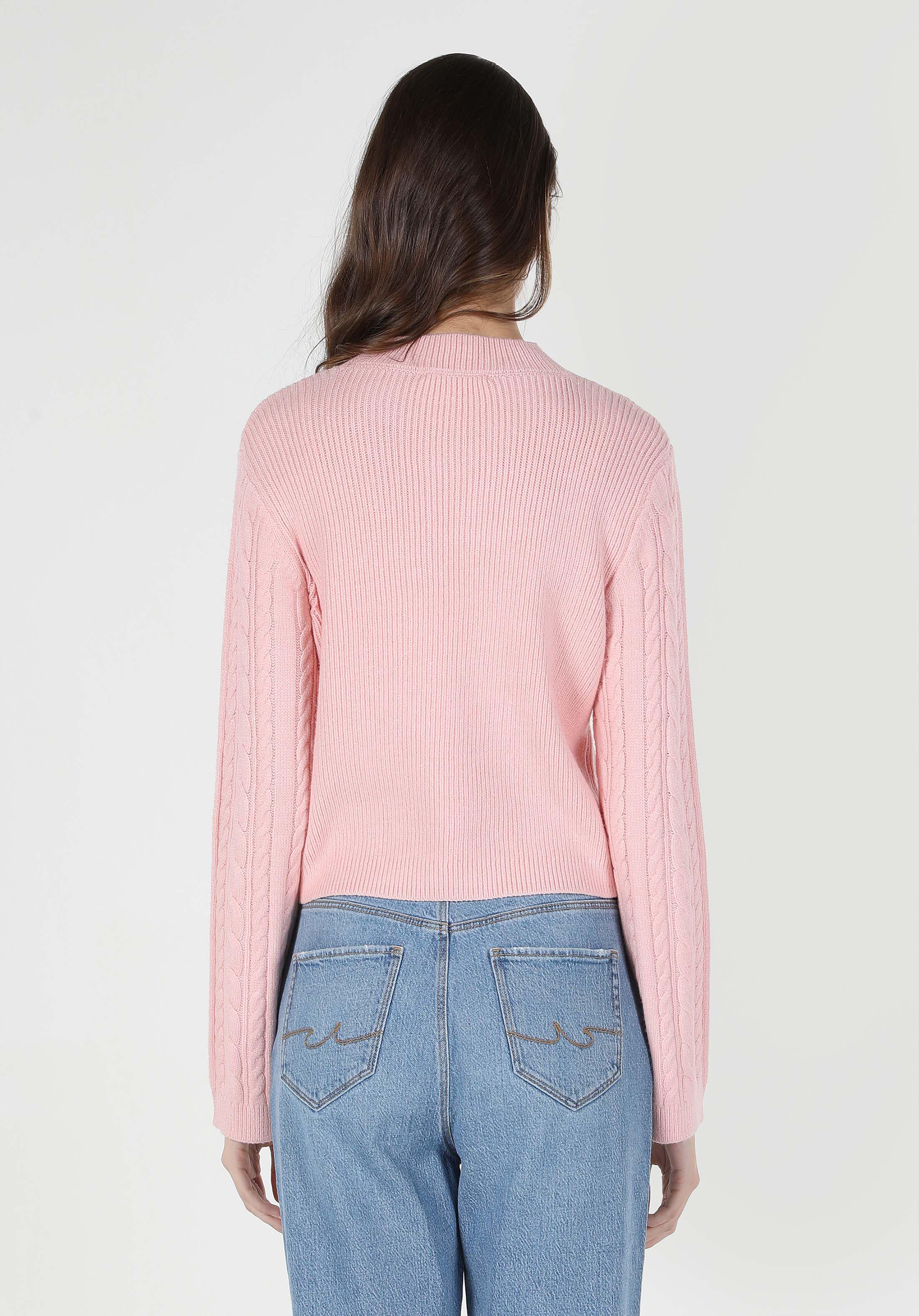 Afișați detalii pentru Pulover De Dama Roz   Cl1062233