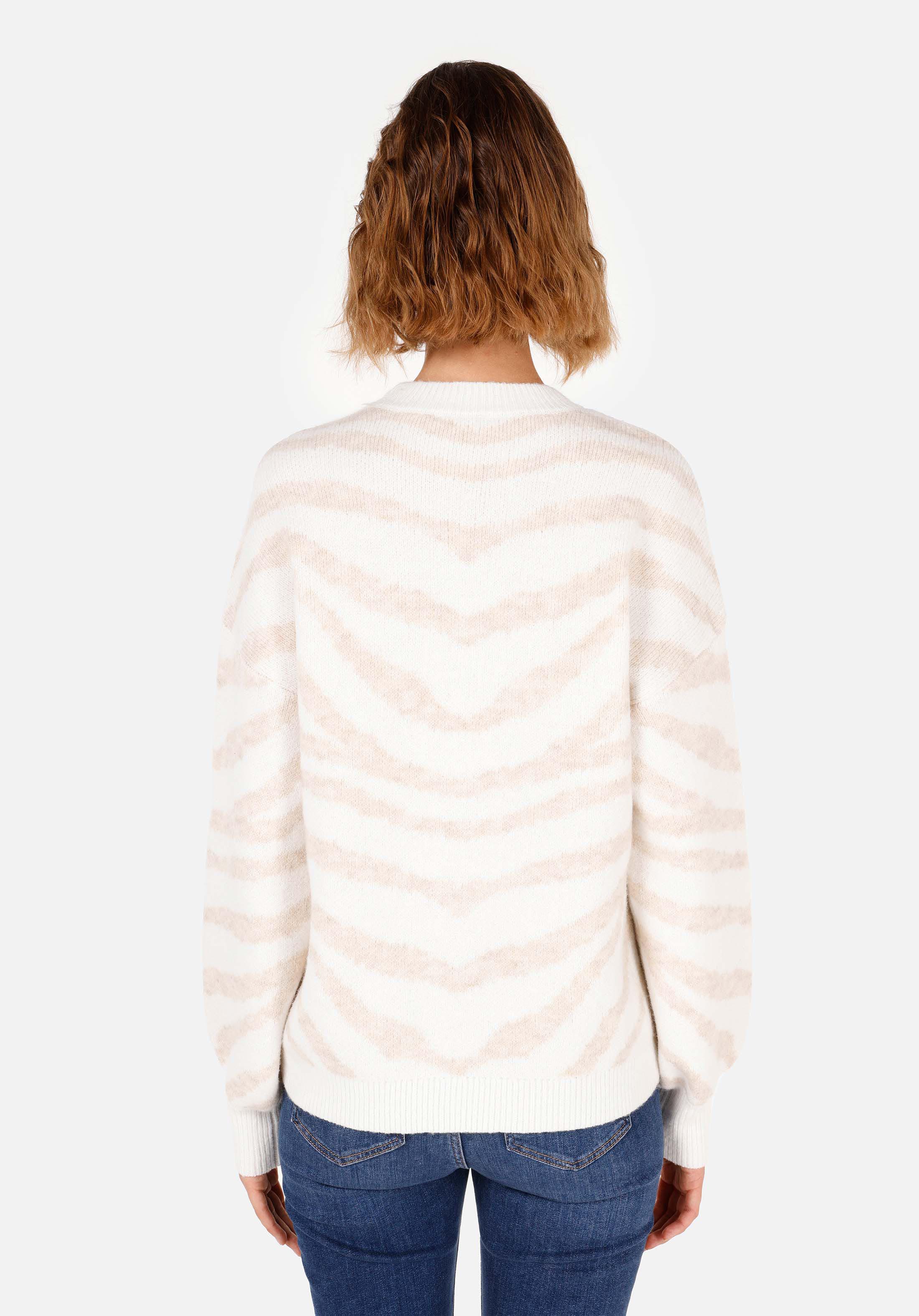 Afișați detalii pentru Pulover De Dama Alb Regular Fit  Cl1071128