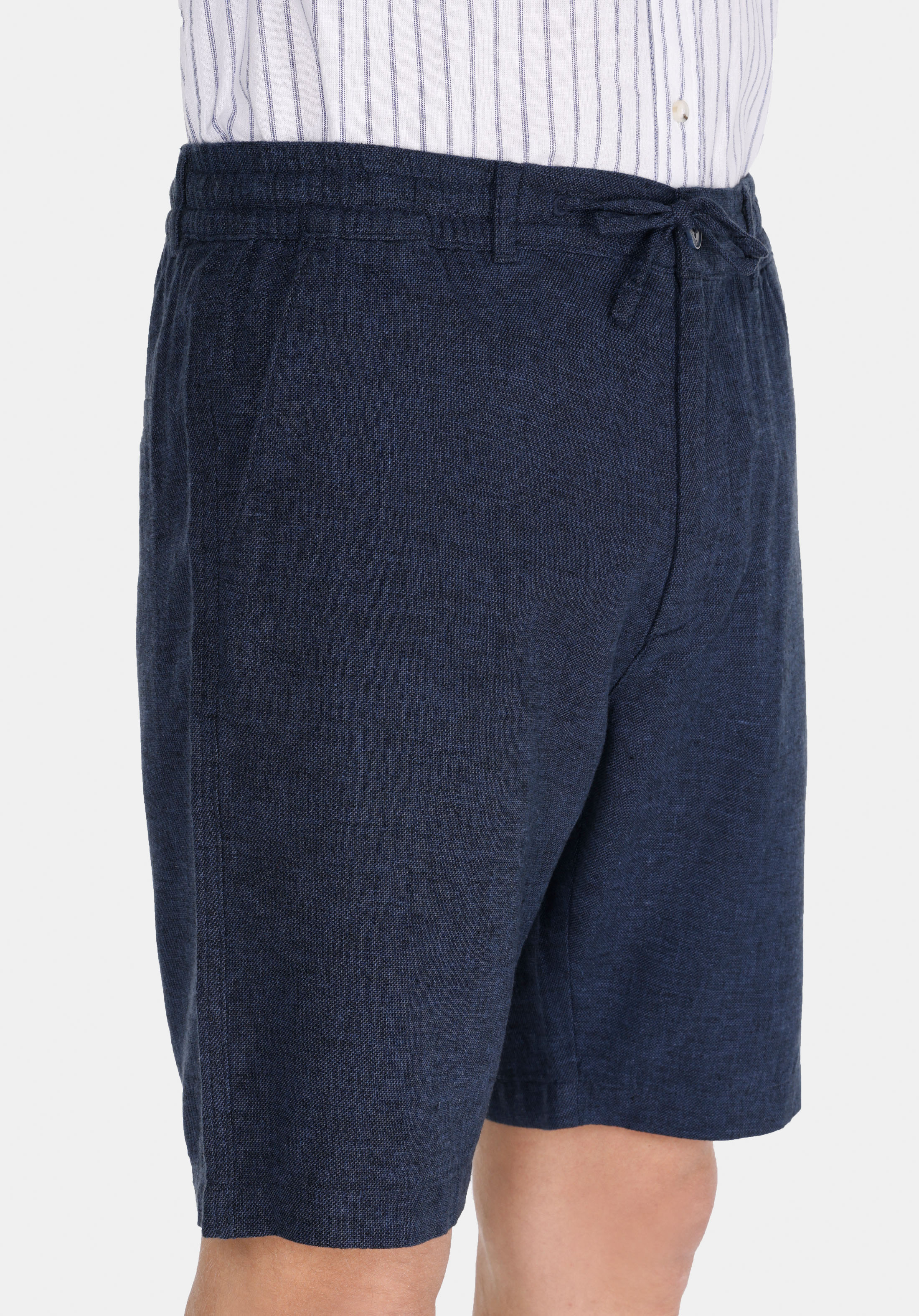 Afișați detalii pentru Short / Pantaloni Scurti De Barbati Albastru Marin Regular Fit  Cl1074083